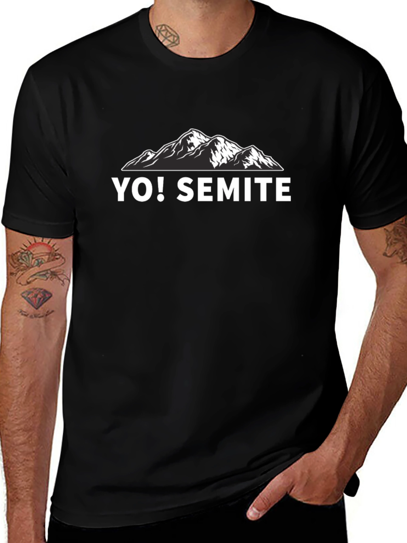 Yo! Semite T-Shirt - Mountain Graphic Tee