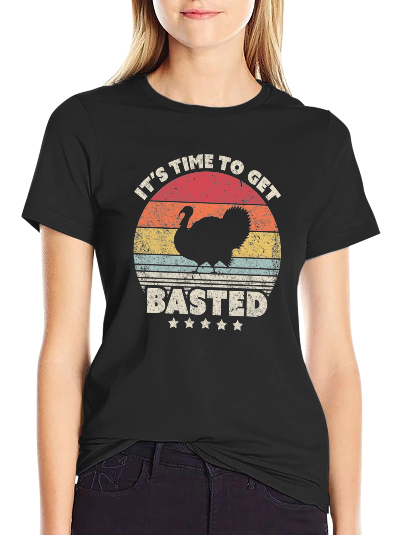 Its Time to Get Basted Turkey T-Shirt