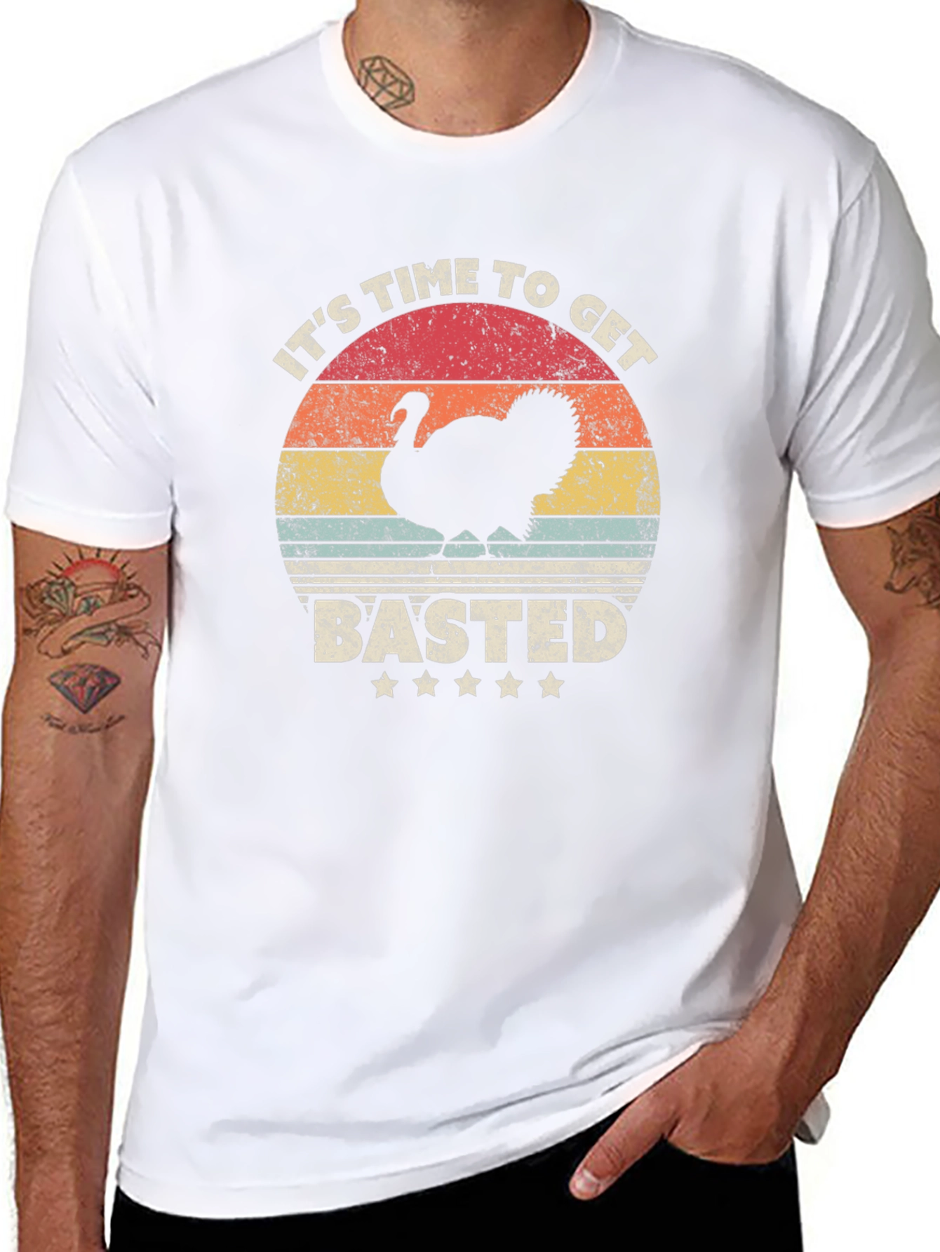 Its Time to Get Basted Turkey T-Shirt