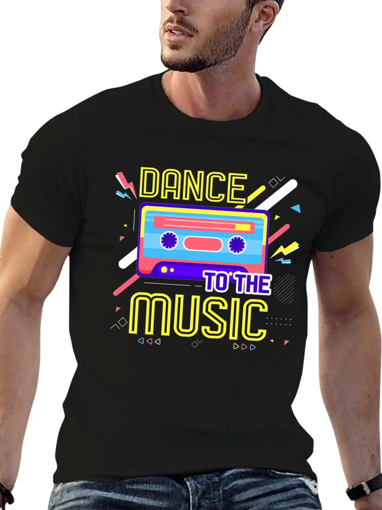 Dance to The Music Graphic T-Shirt