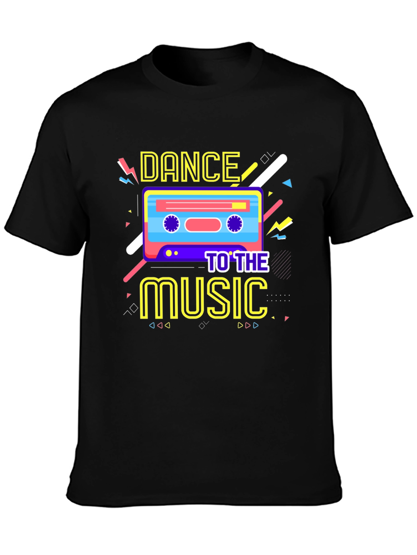 Dance to The Music Graphic T-Shirt