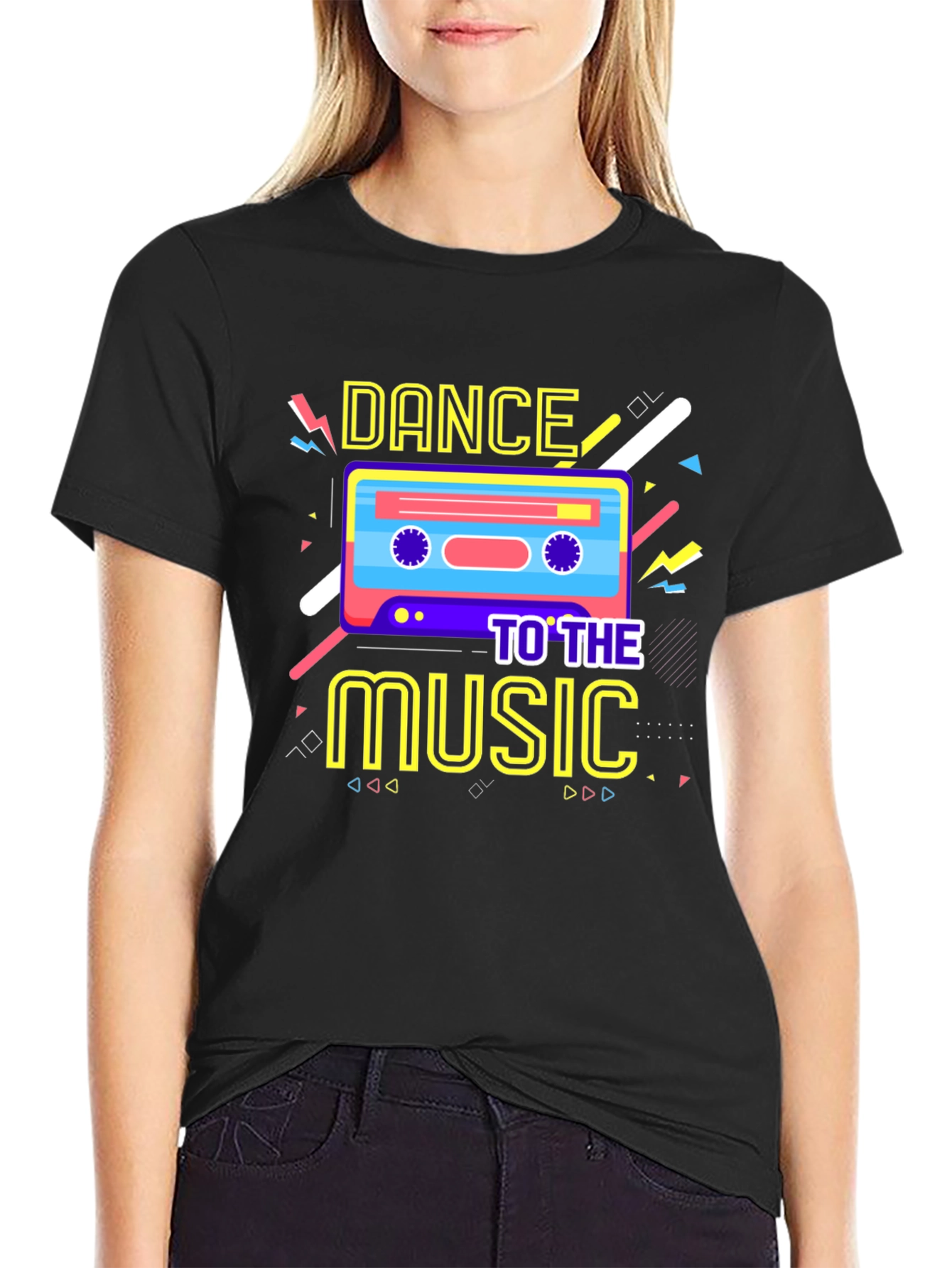 Dance to The Music Graphic T-Shirt