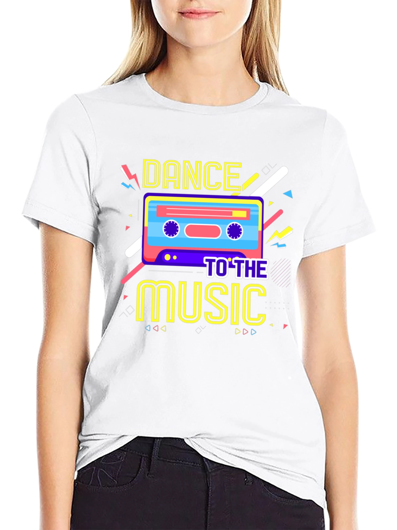 Dance to The Music Graphic T-Shirt