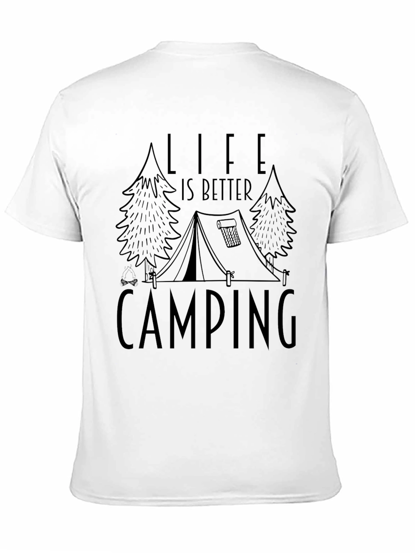 Life is Better Camping T-Shirt - Nature Tee