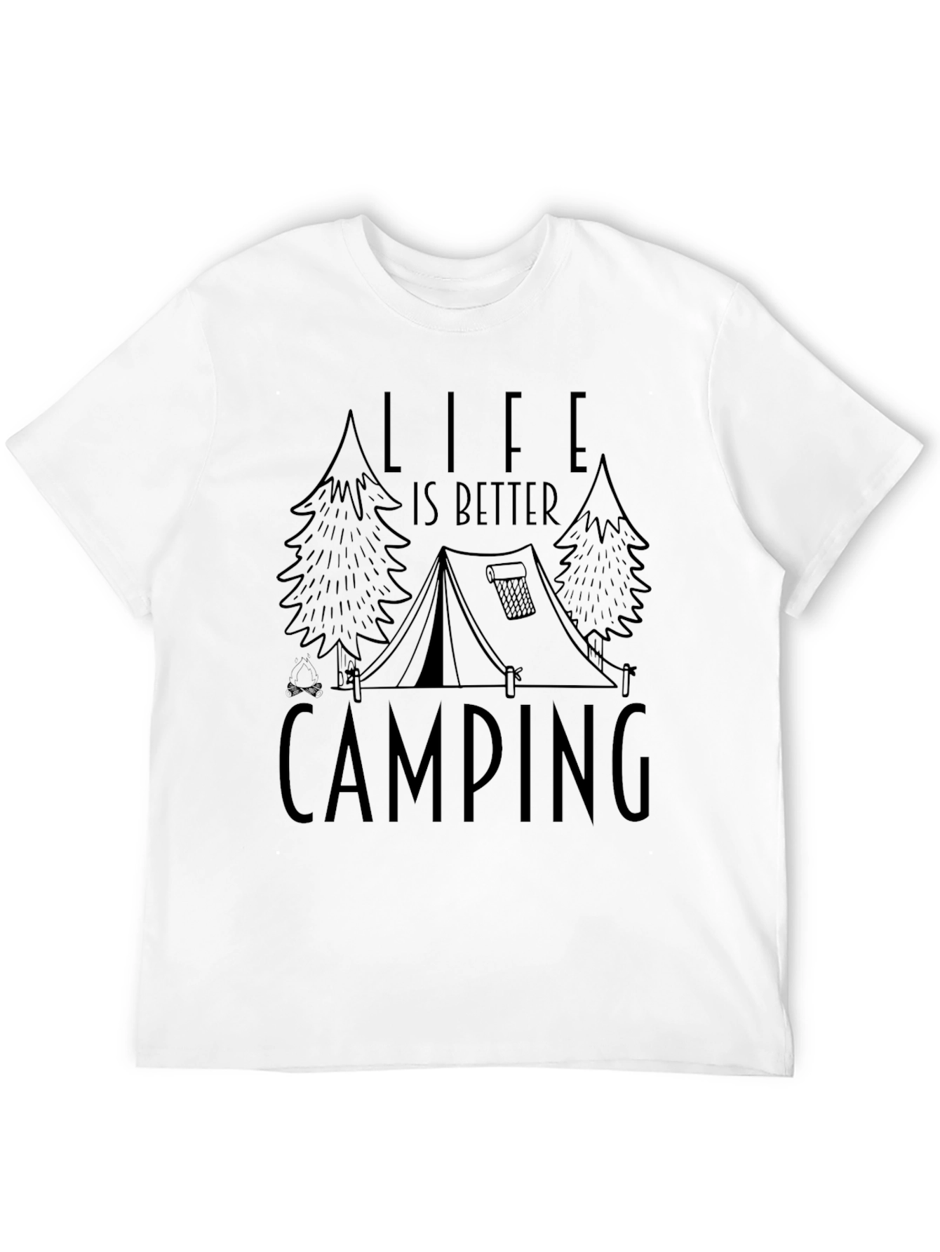 Life is Better Camping T-Shirt - Nature Tee