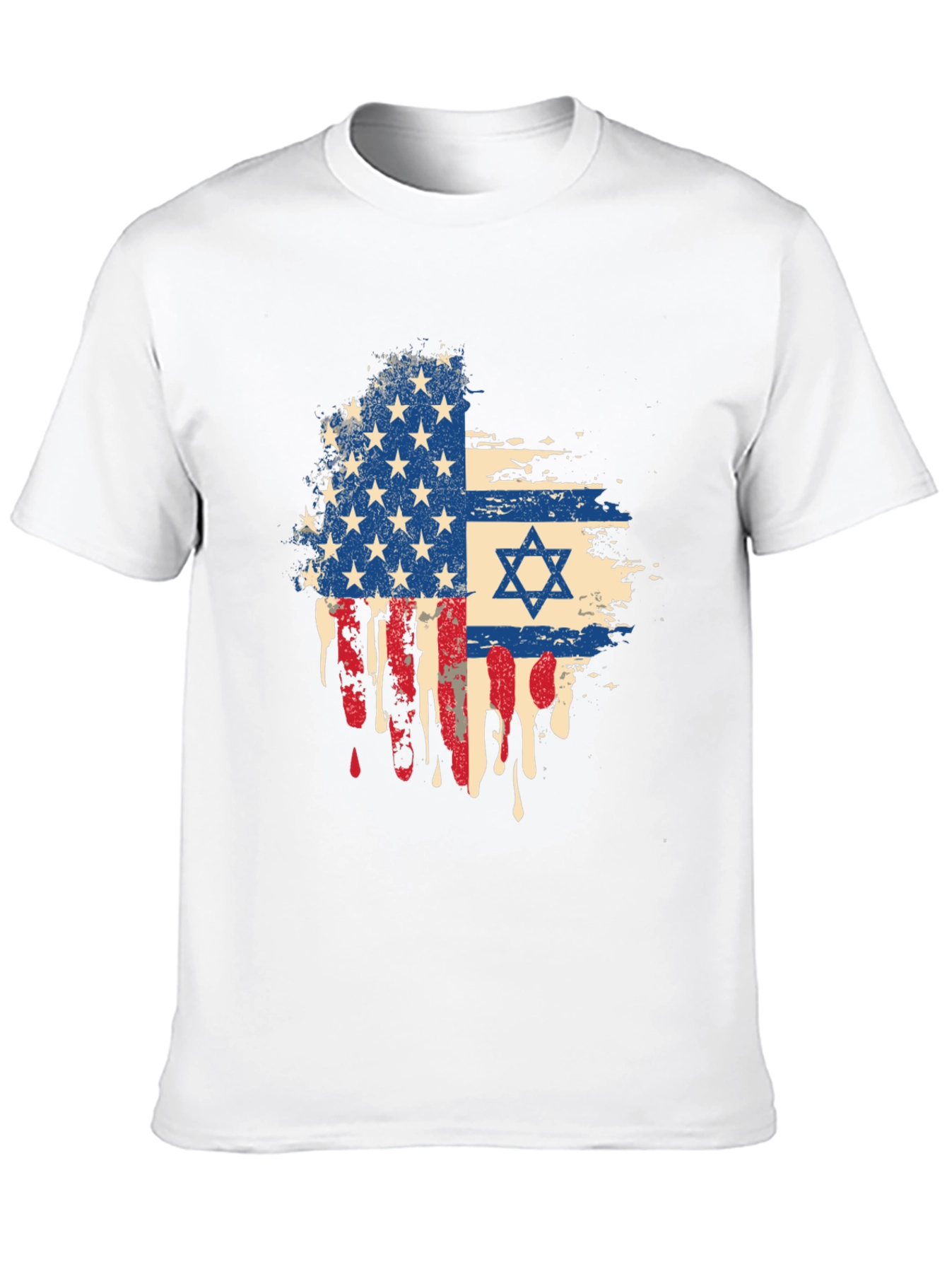 USA Israel Flag T-Shirt