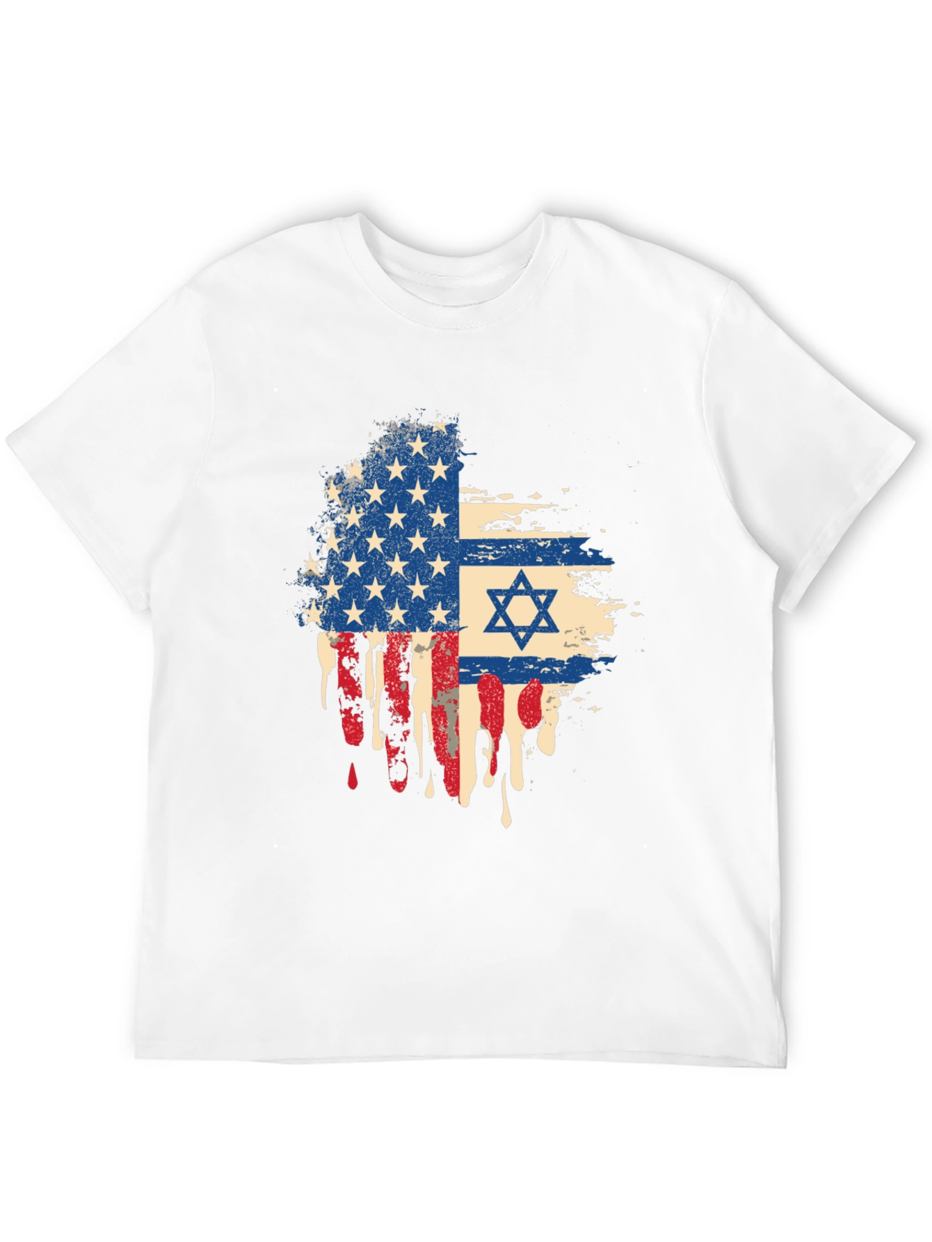USA Israel Flag T-Shirt