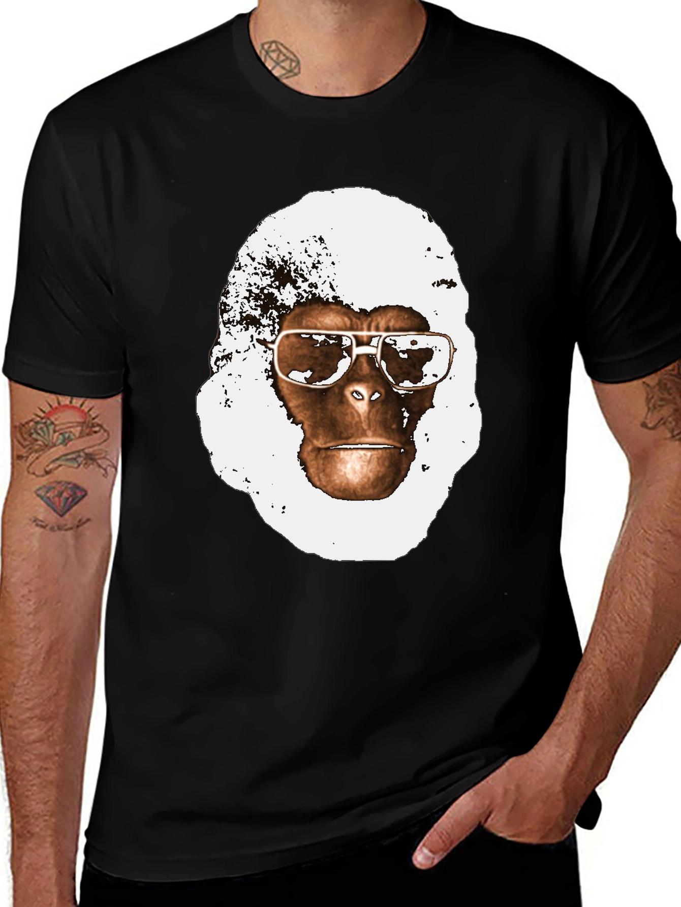 Cool Ape Graphic T-Shirt