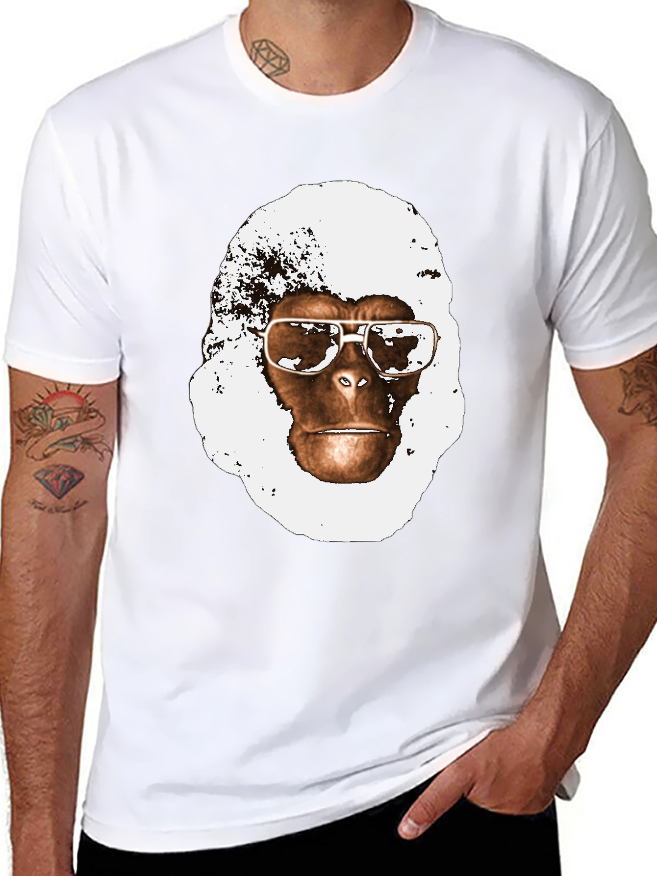 Cool Ape Graphic T-Shirt