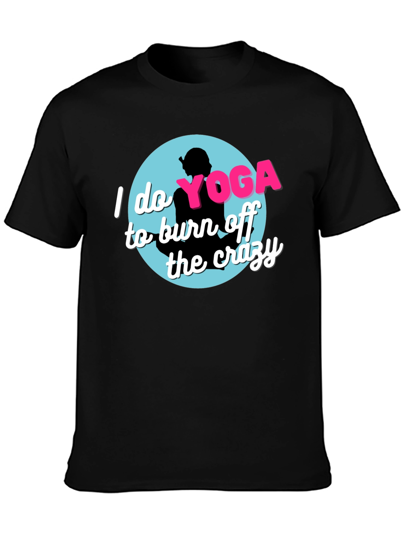 Yoga Crazy Burnout T-Shirt