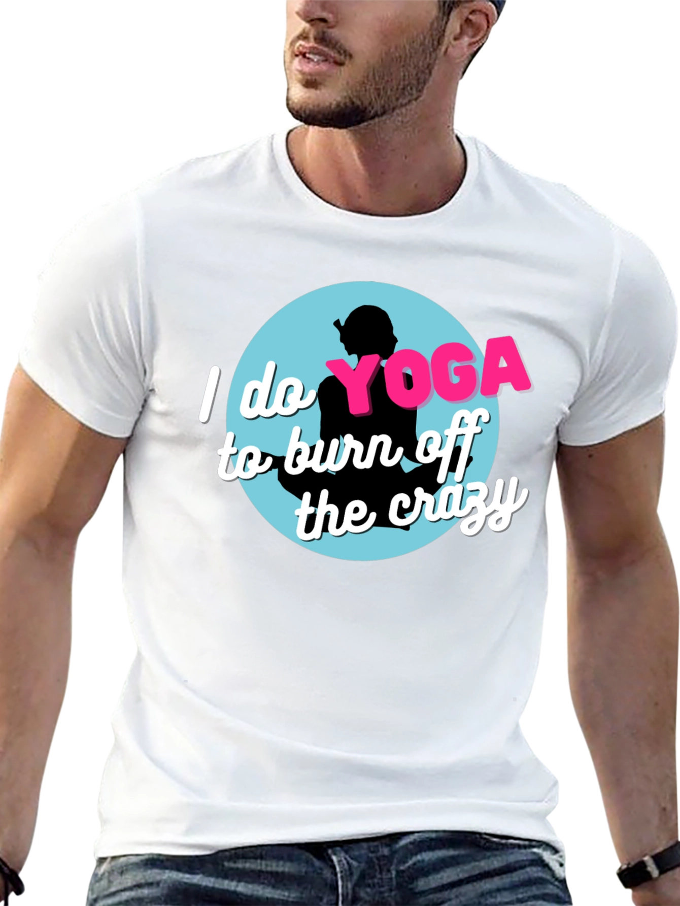 Yoga Crazy Burnout T-Shirt