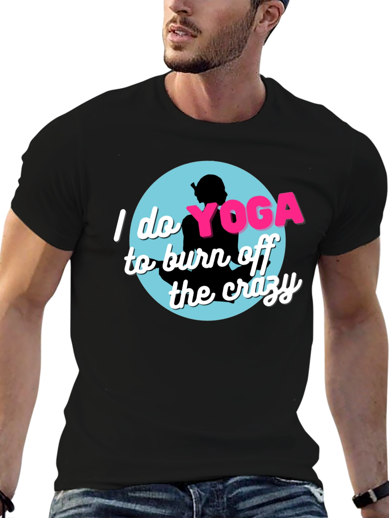 Yoga Crazy Burnout T-Shirt