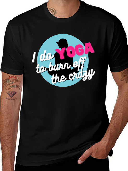 Yoga Crazy Burnout T-Shirt