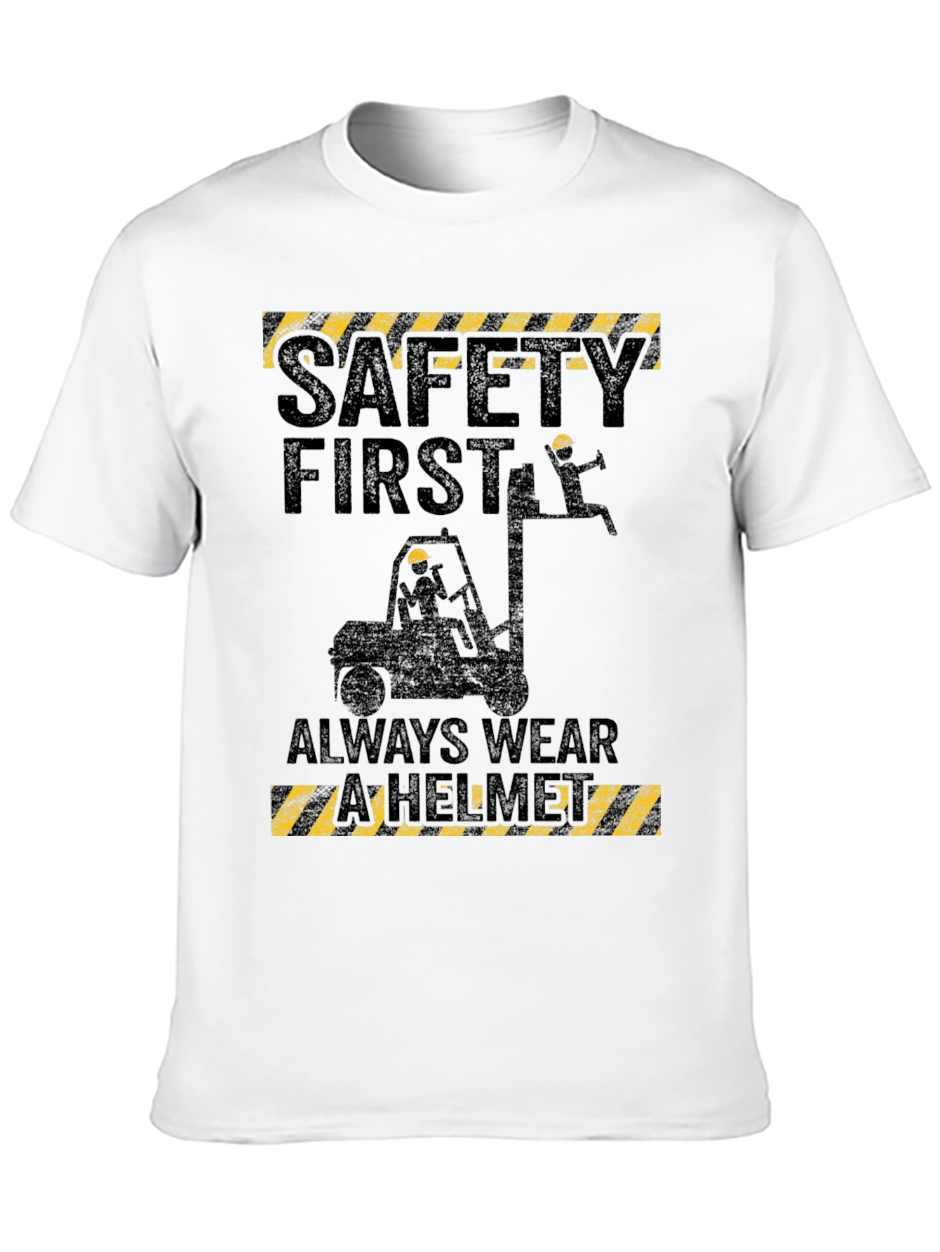 Safety First T-Shirt: Always Wear A Helmet