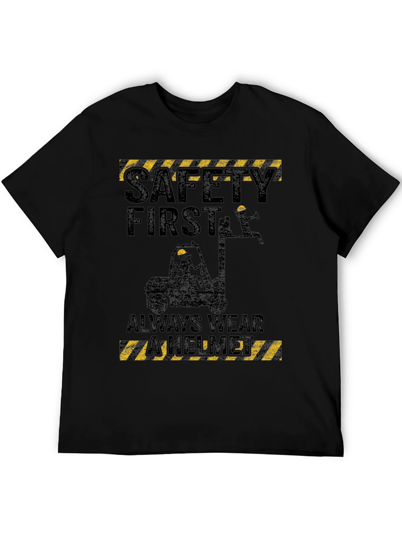 Safety First T-Shirt: Always Wear A Helmet