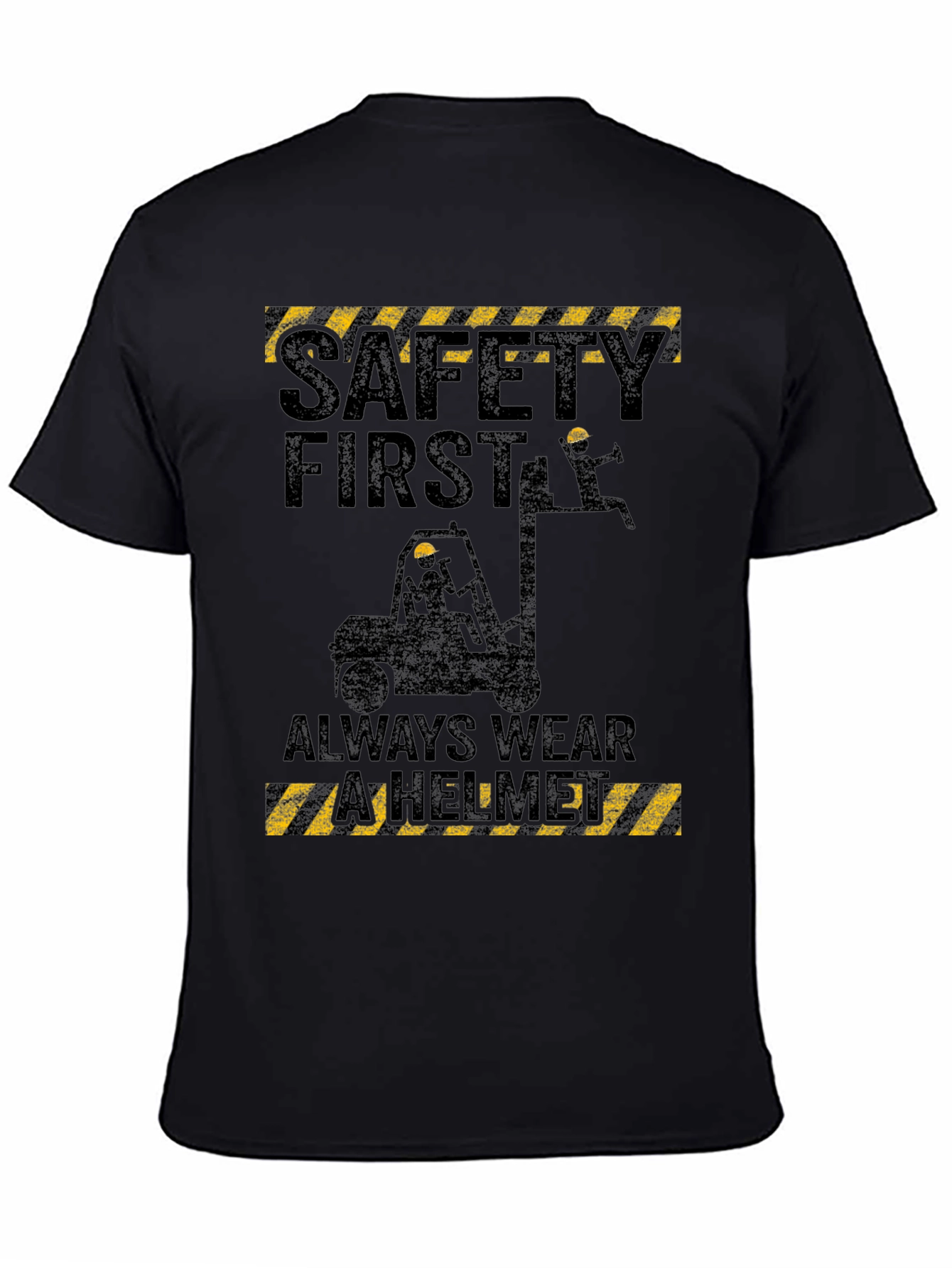Safety First T-Shirt: Always Wear A Helmet