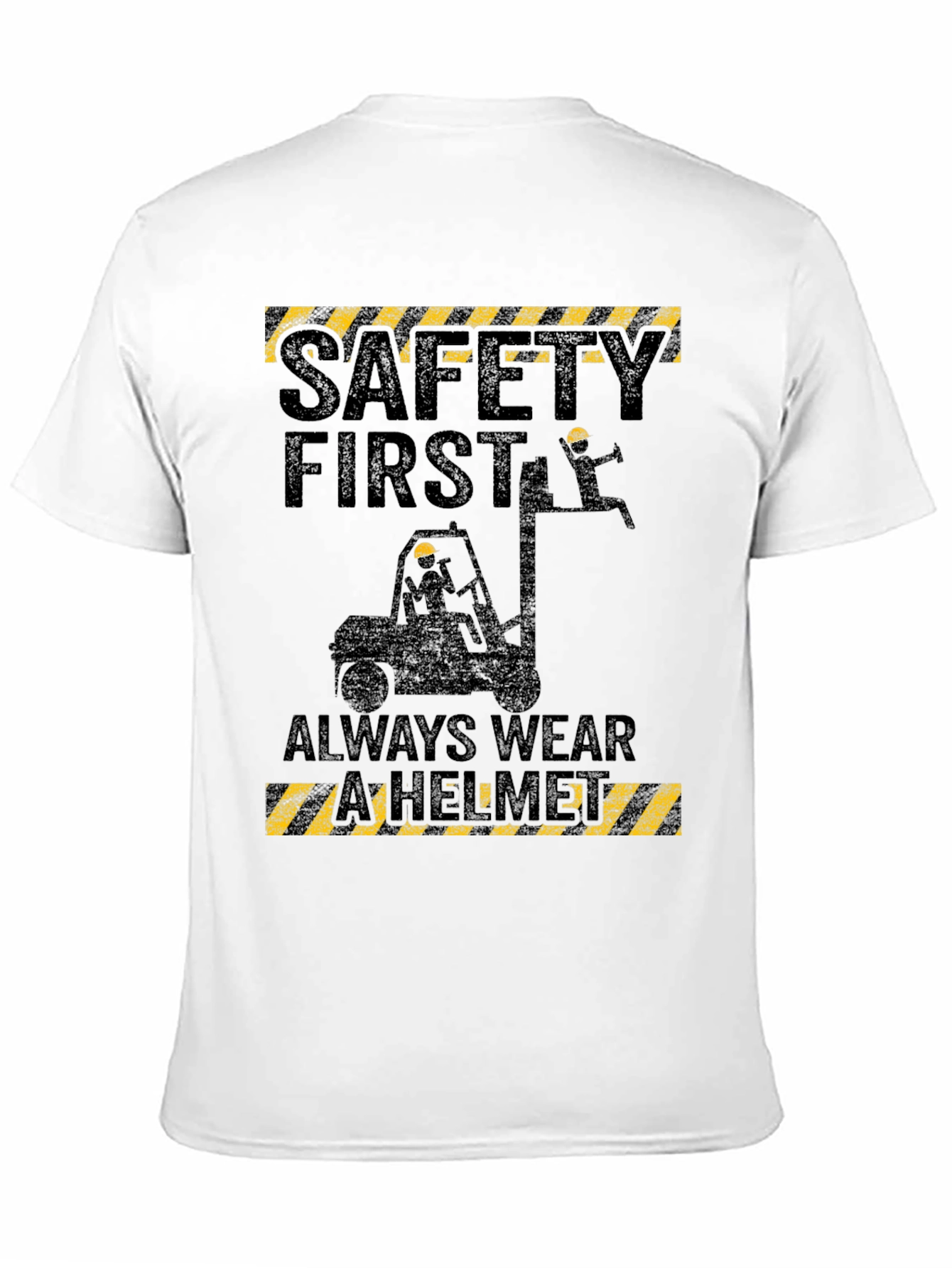 Safety First T-Shirt: Always Wear A Helmet