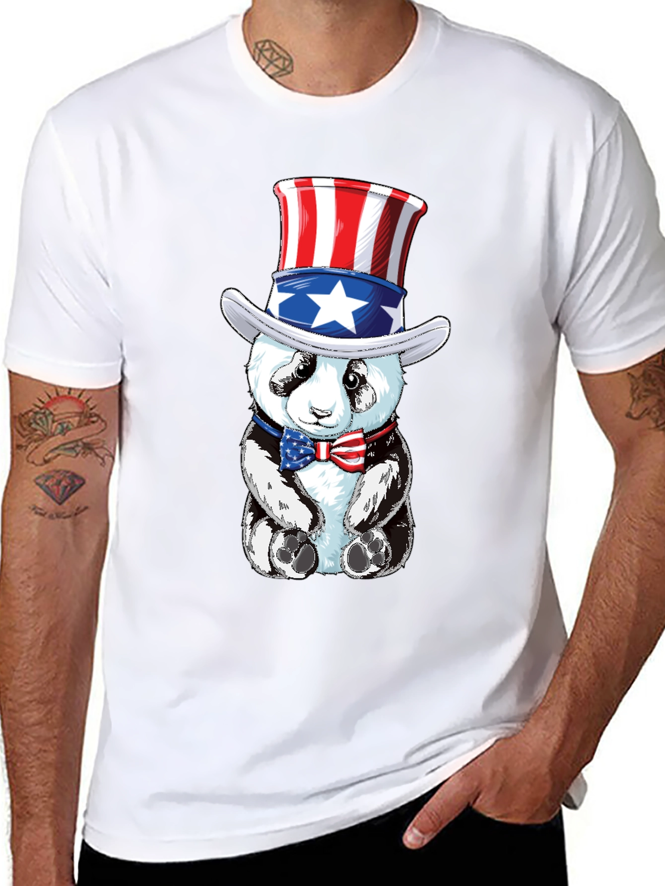 Patriotic Panda T-Shirt