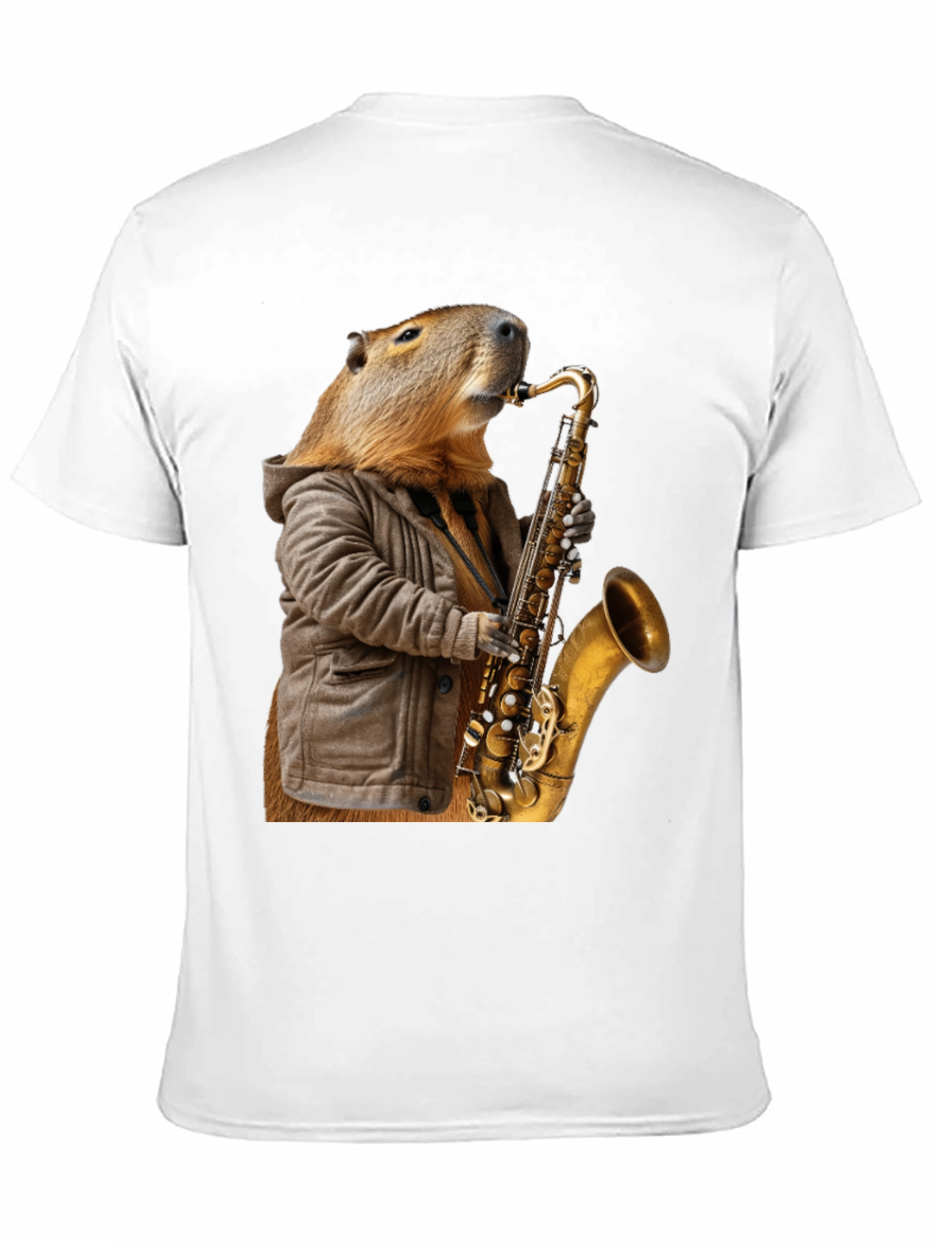 Capybara Saxophone T-Shirt