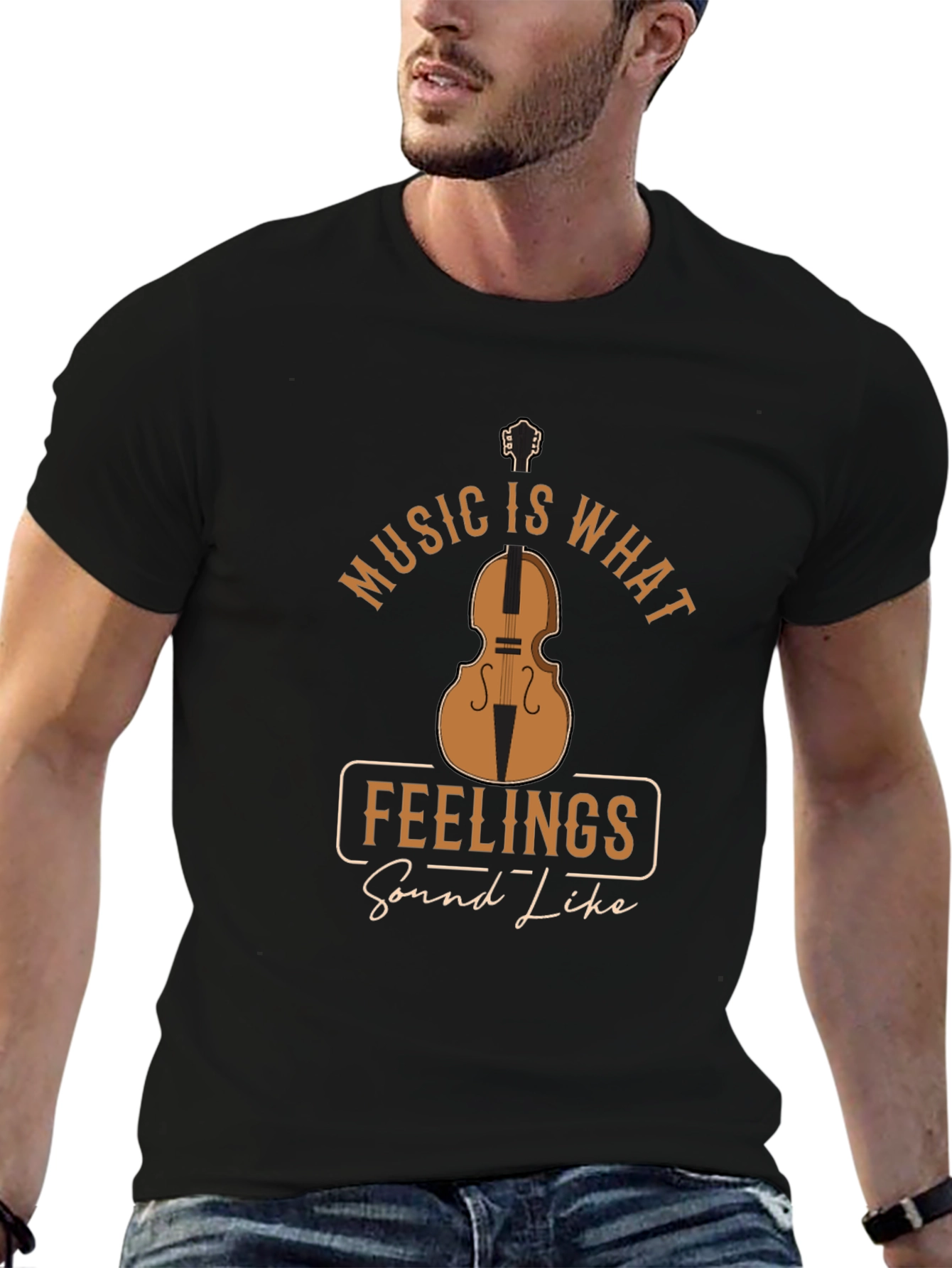 Music is What Feelings Sound Like T-Shirt