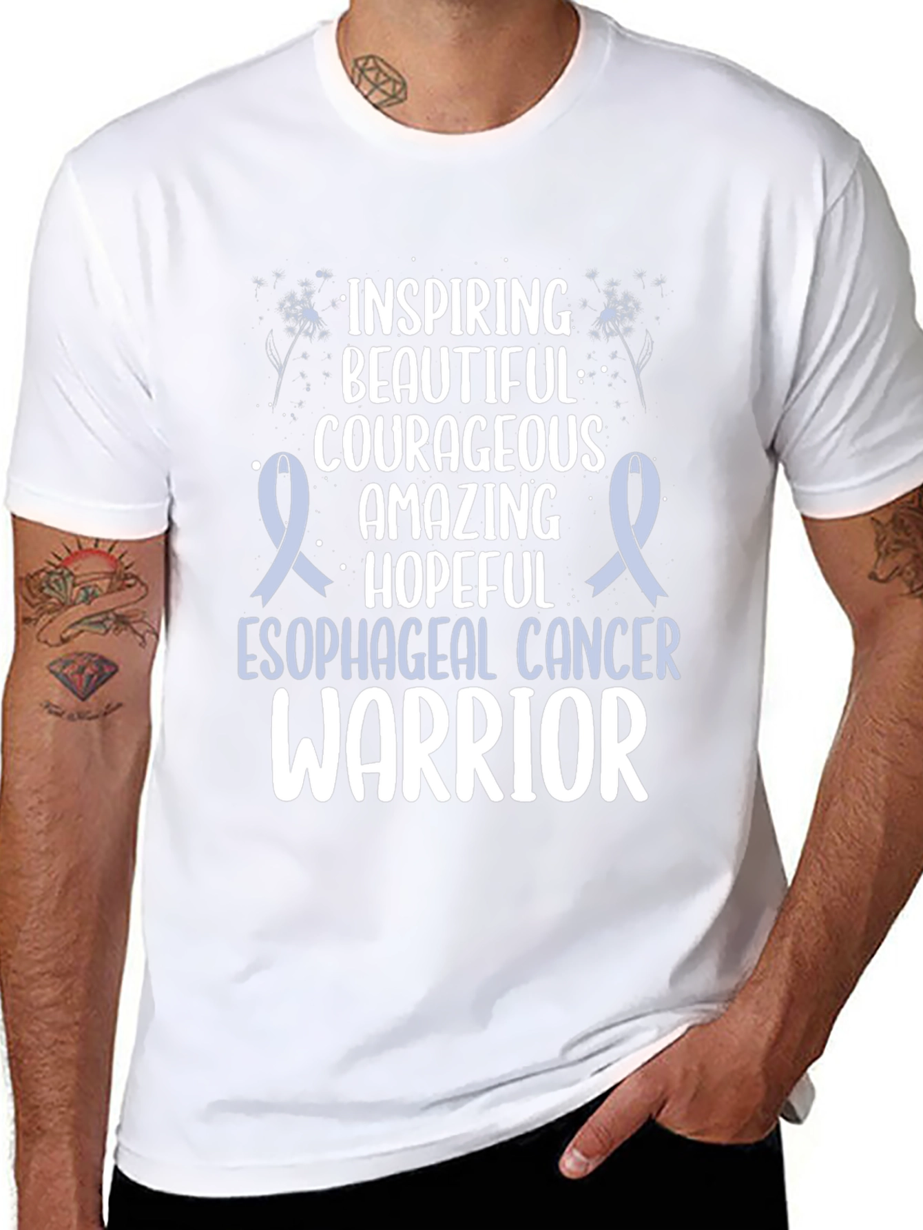 Esophageal Cancer Warrior T-Shirt