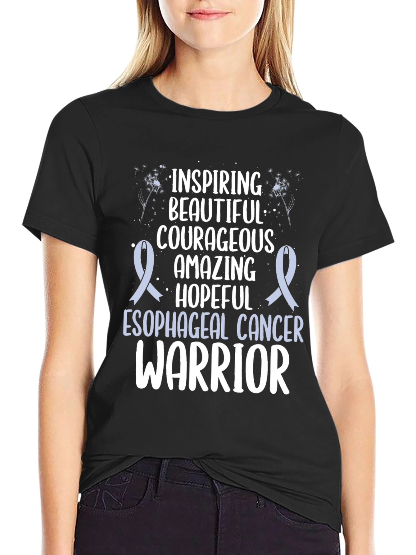 Esophageal Cancer Warrior T-Shirt