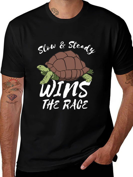 Slow & Steady Wins the Race Turtle T-Shirt