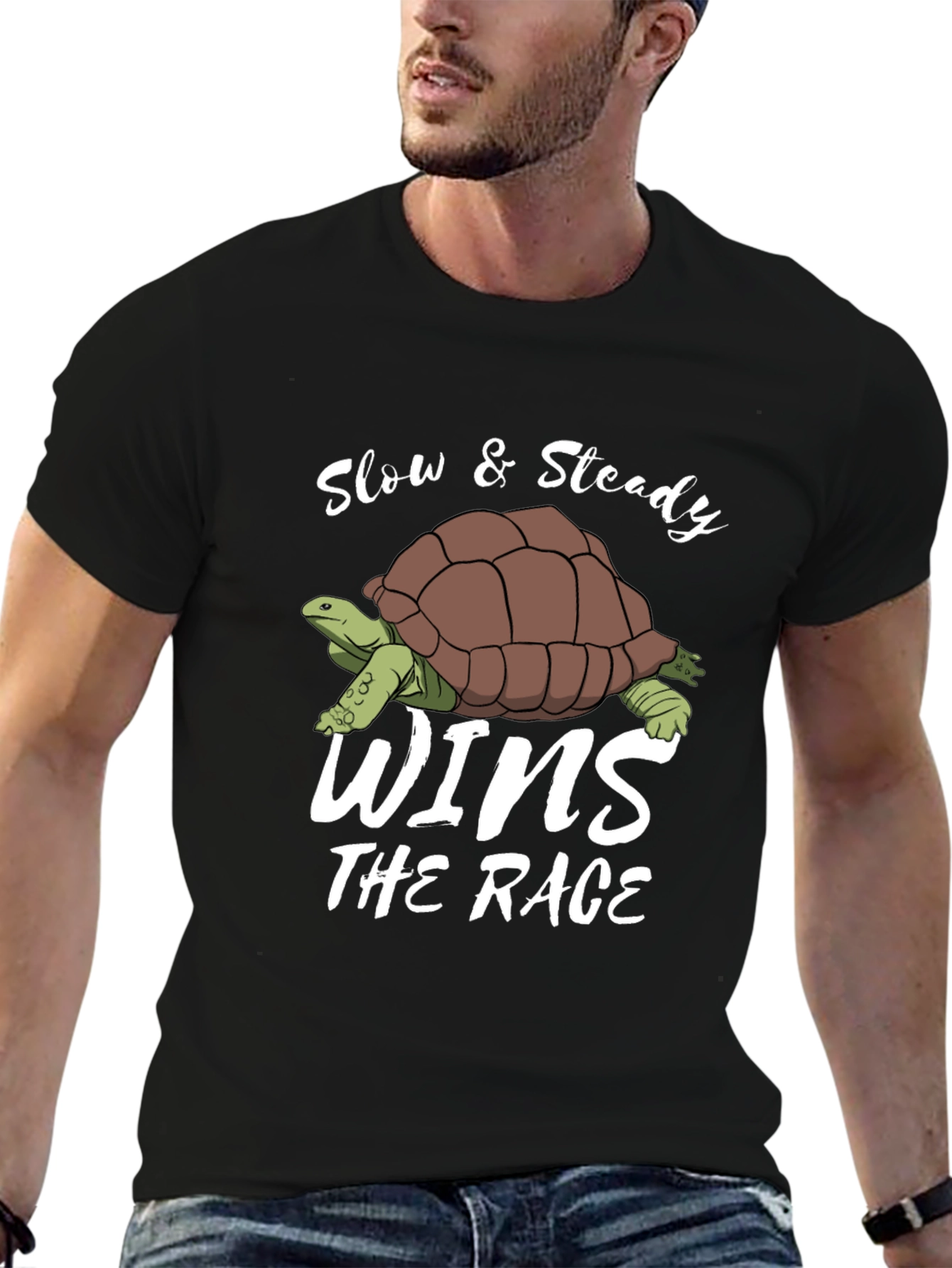 Slow & Steady Wins the Race Turtle T-Shirt
