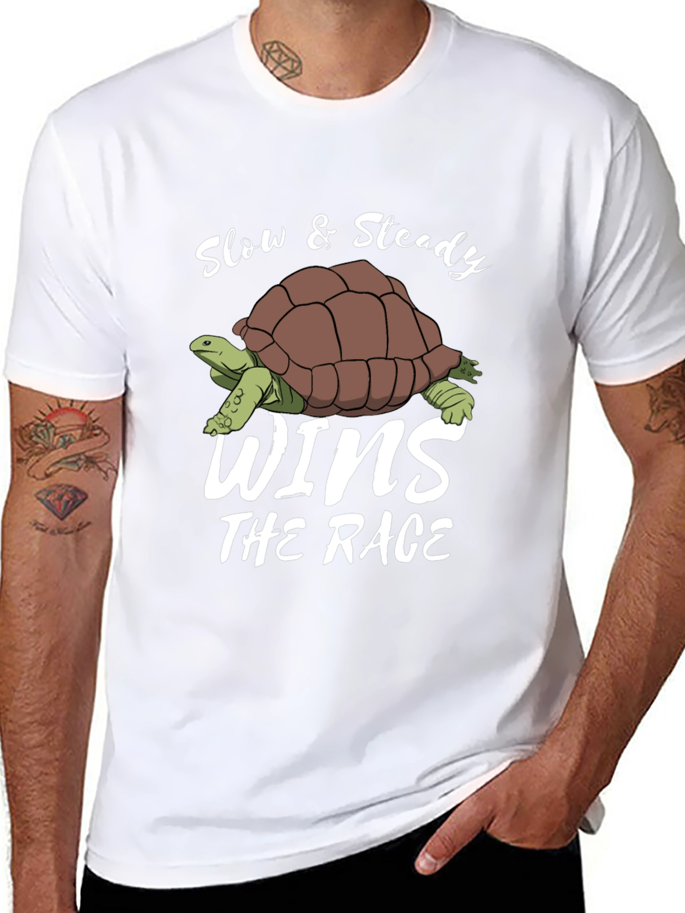 Slow & Steady Wins the Race Turtle T-Shirt