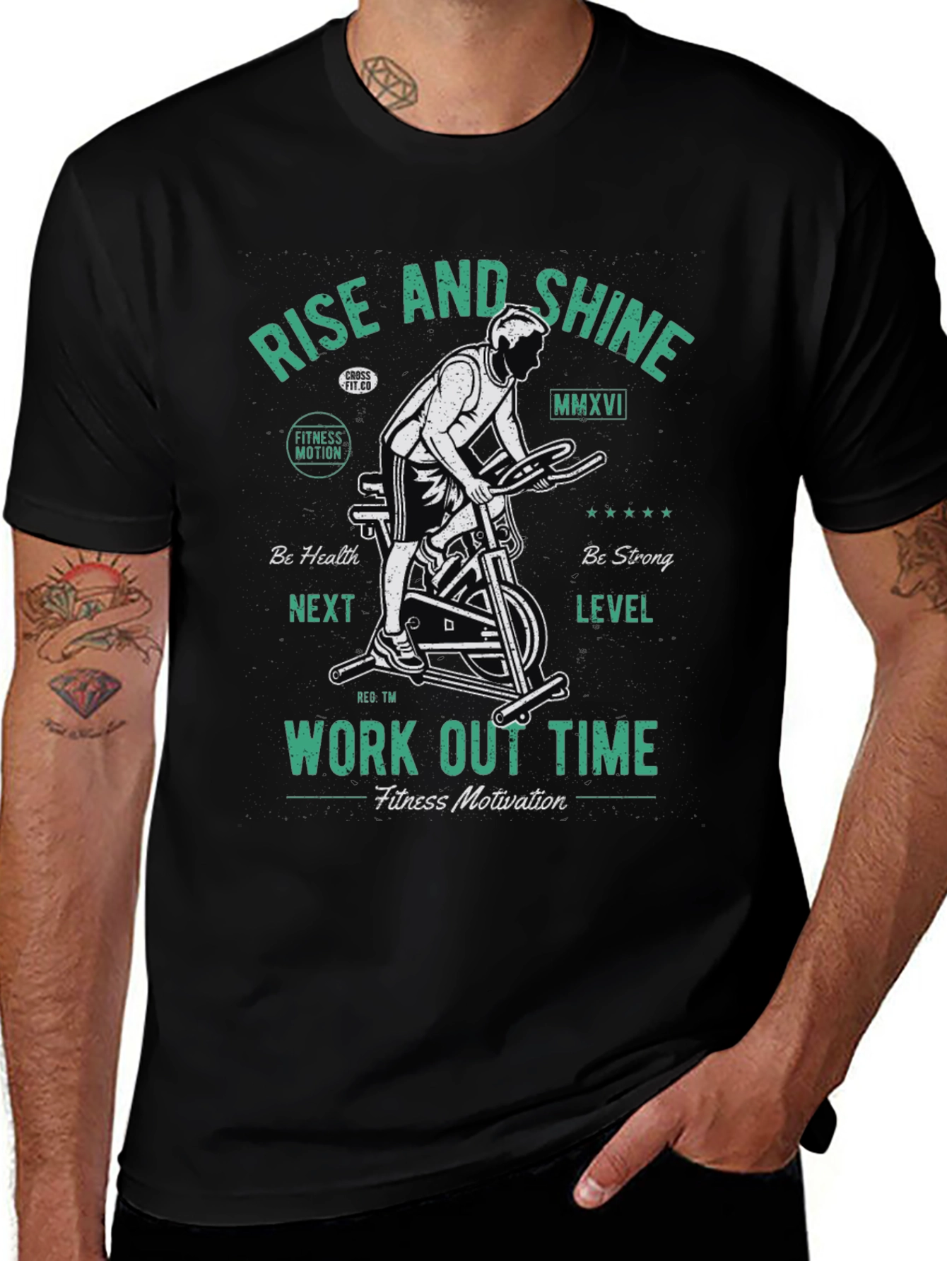Rise and Shine Workout Time T-Shirt