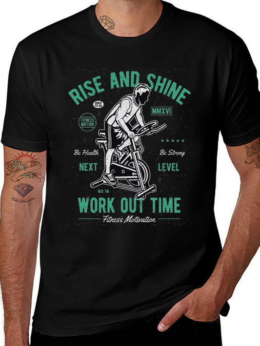 Rise and Shine Workout Time T-Shirt