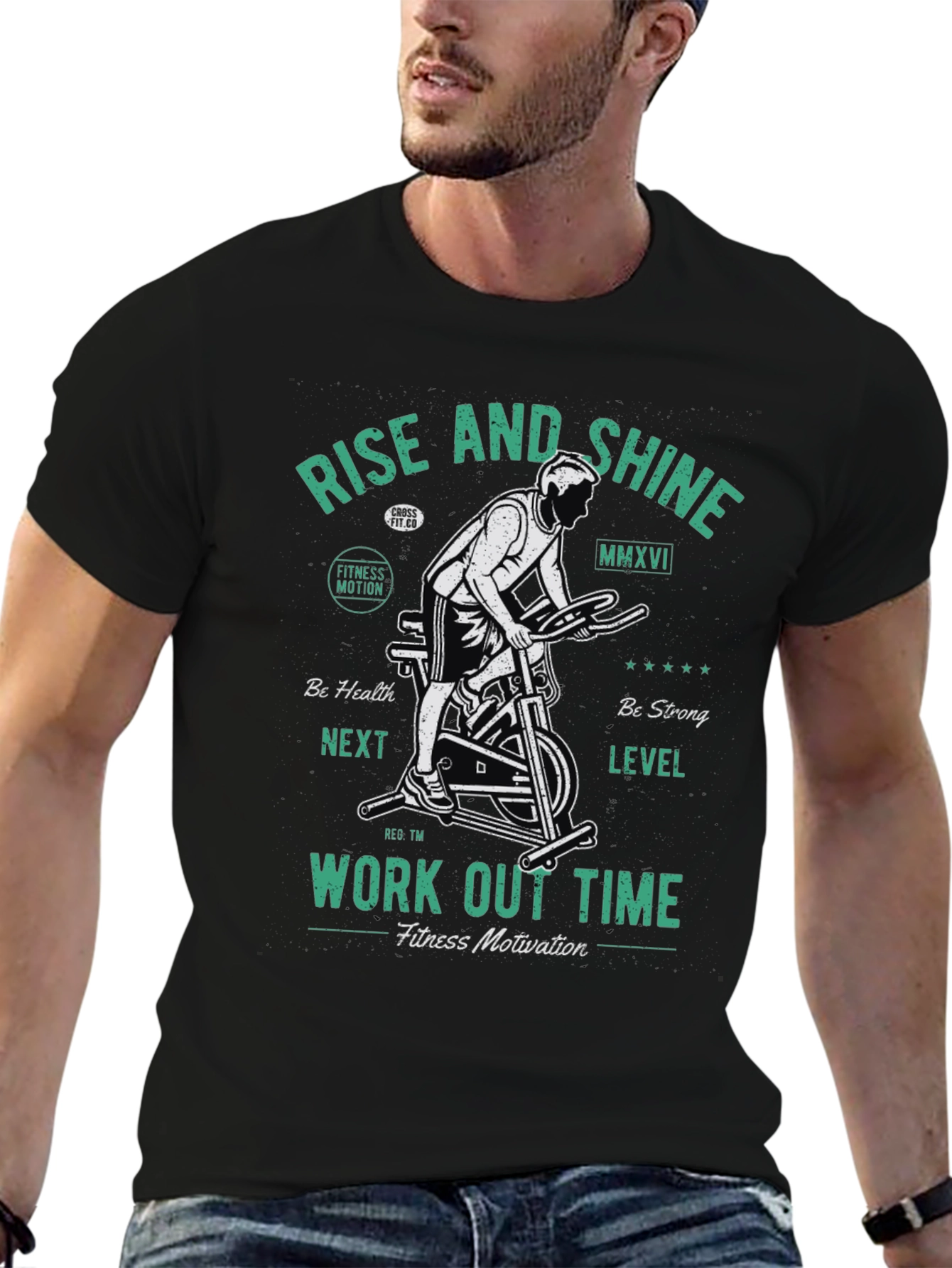Rise and Shine Workout Time T-Shirt