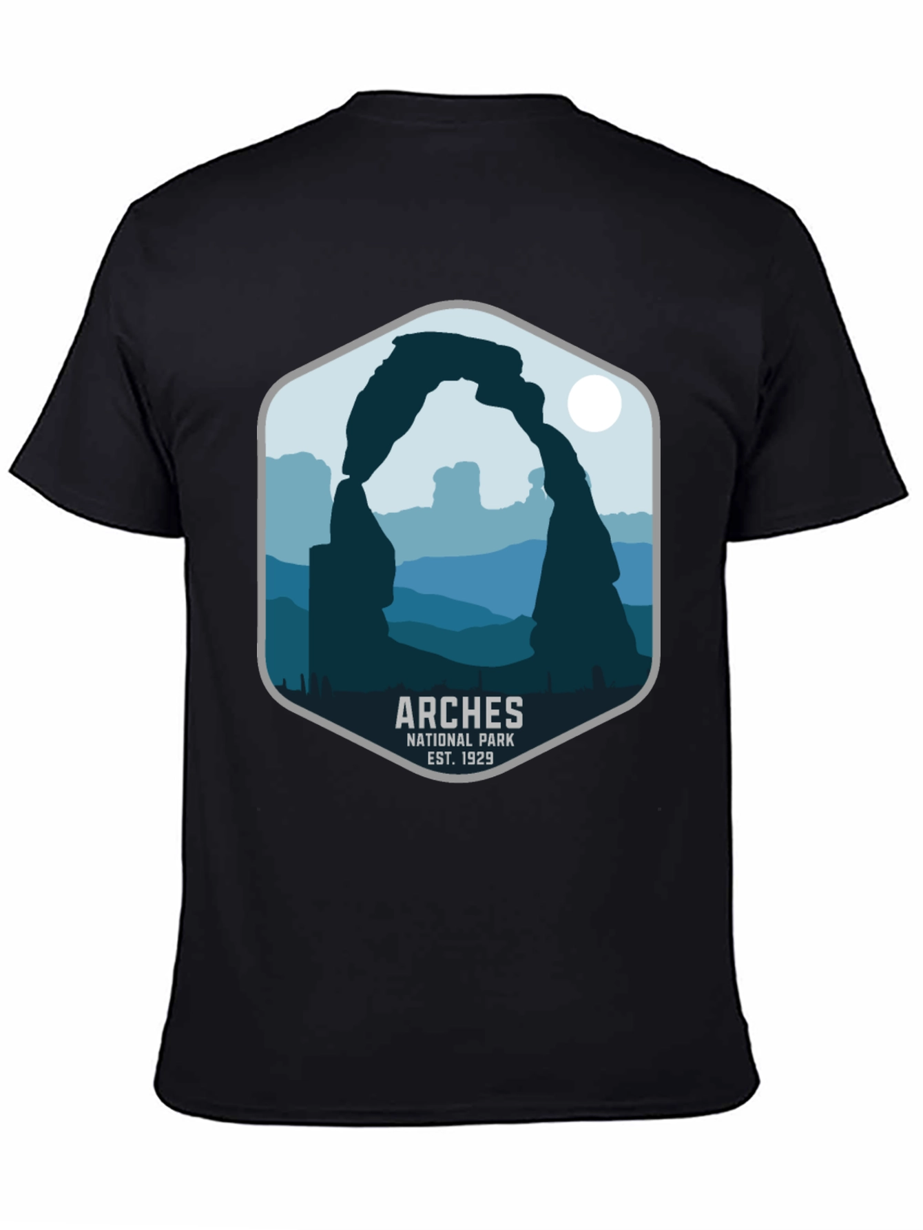 Arches National Park T-Shirt - Retro Graphic Tee