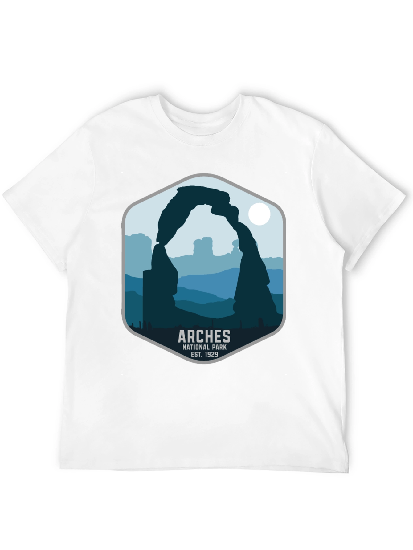 Arches National Park T-Shirt - Retro Graphic Tee