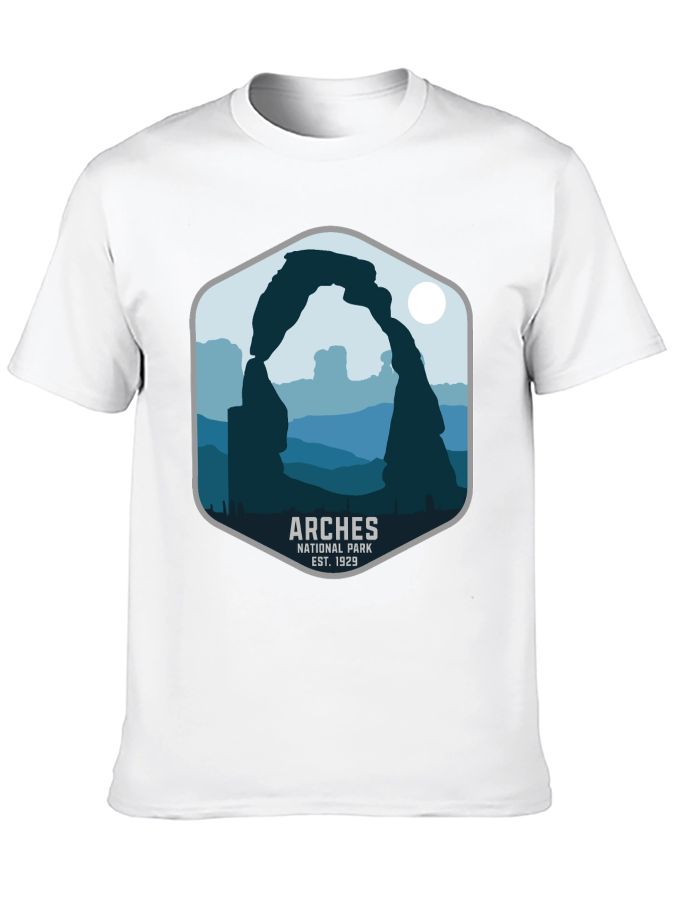 Arches National Park T-Shirt - Retro Graphic Tee