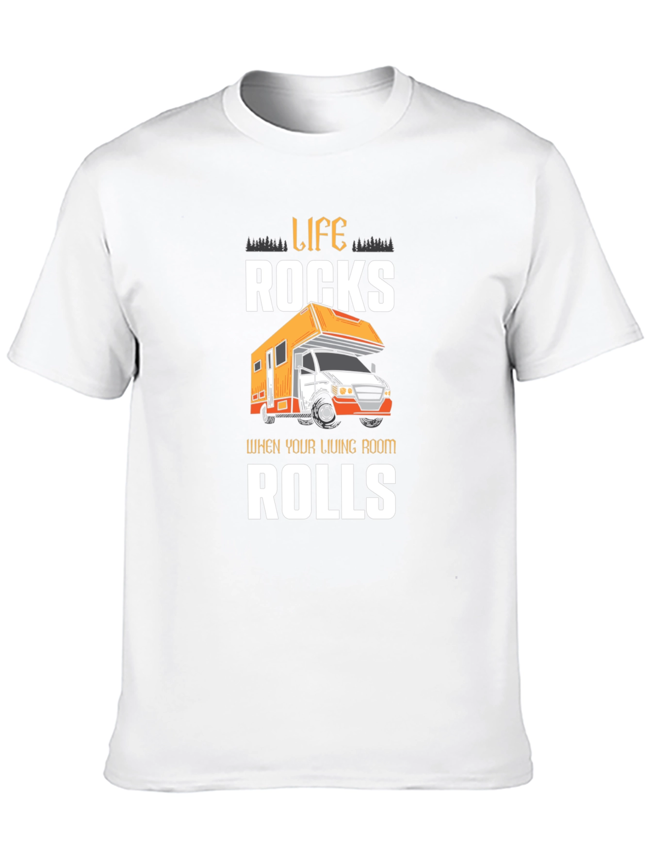 Life Rocks RV T-Shirt Camping Adventure Tee