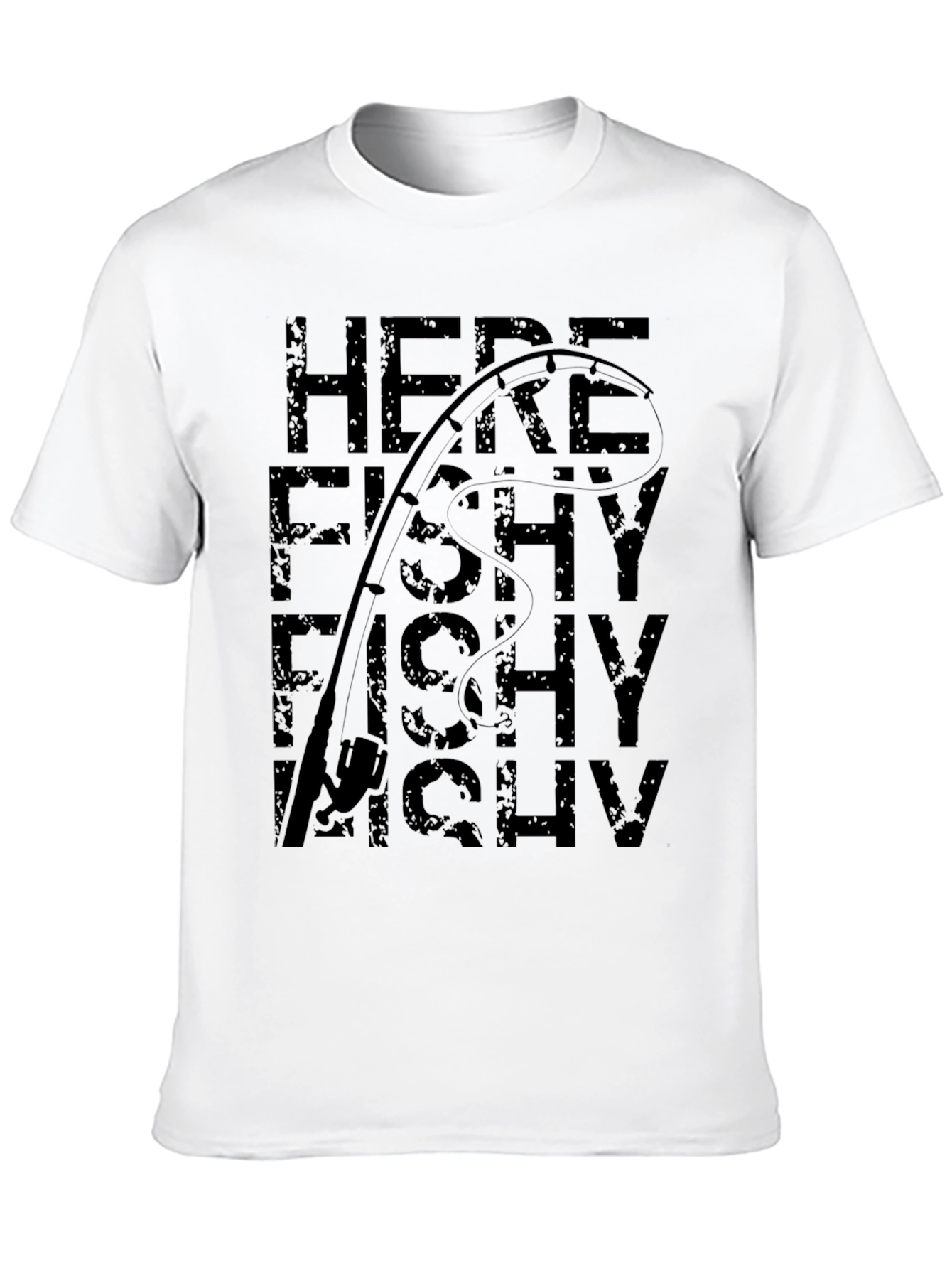Here Fishy Fishy Fishing T-Shirt