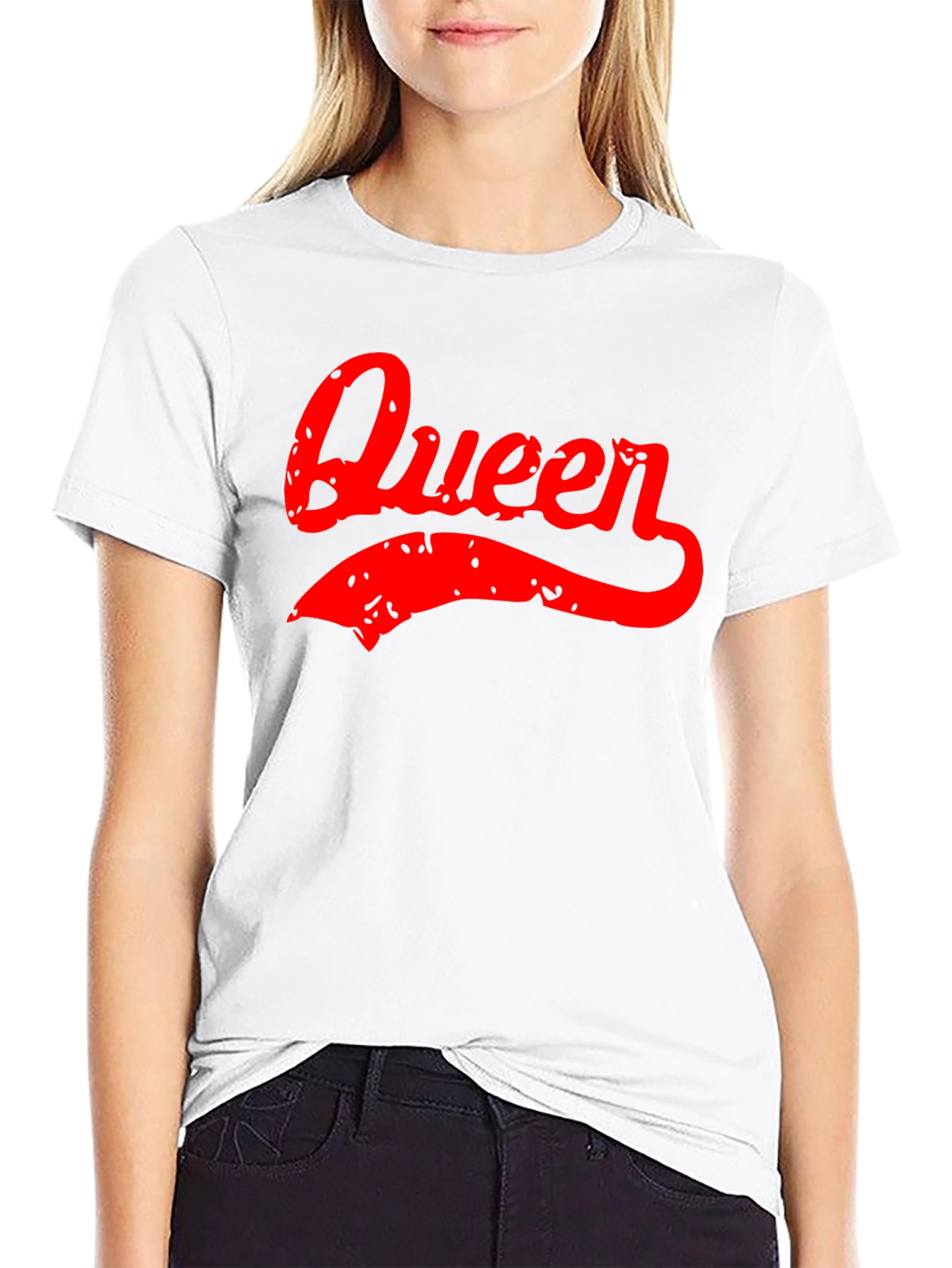 Queen Graphic Tee - Retro Style