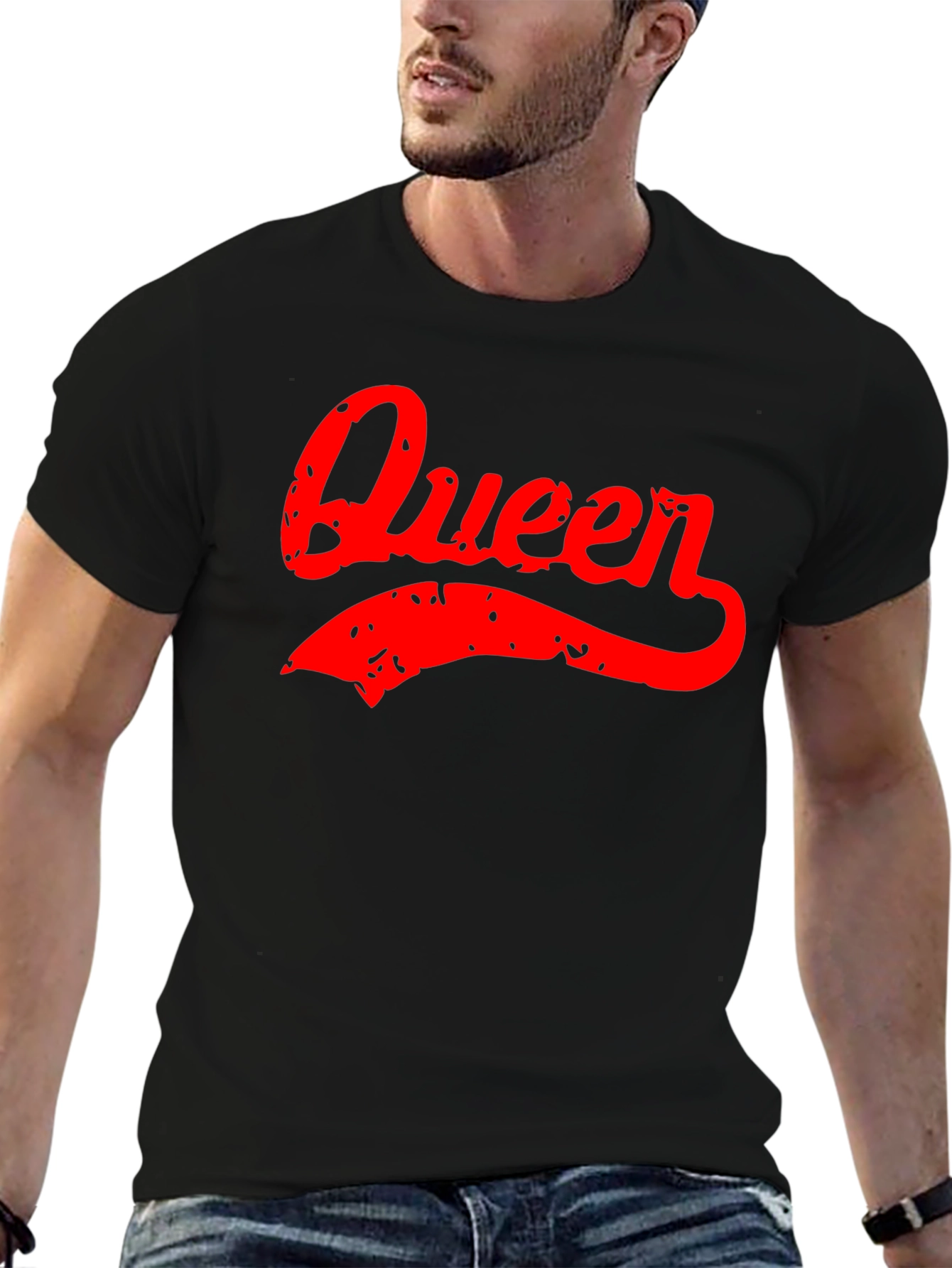 Queen Graphic Tee - Retro Style