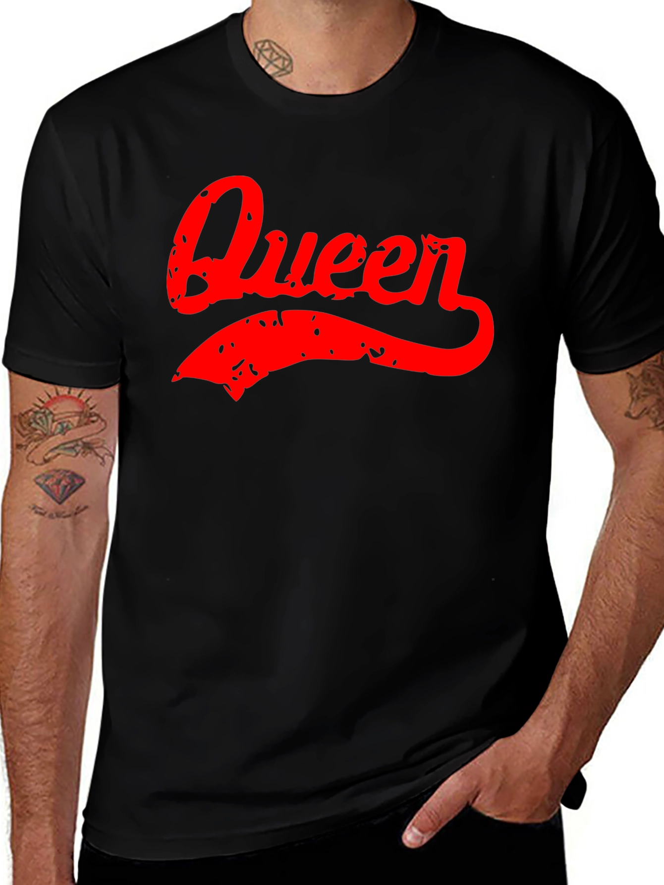 Queen Graphic Tee - Retro Style