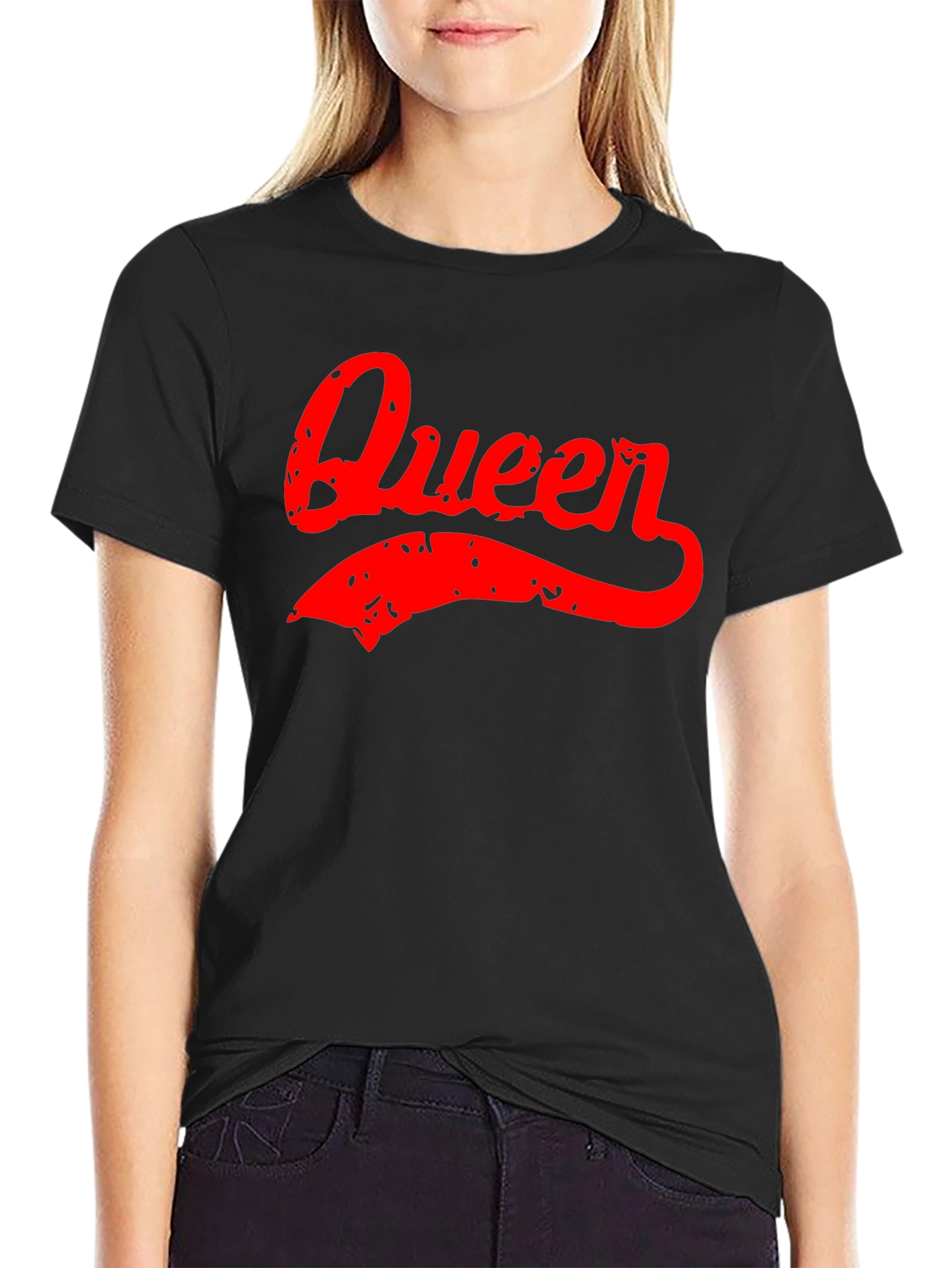 Queen Graphic Tee - Retro Style