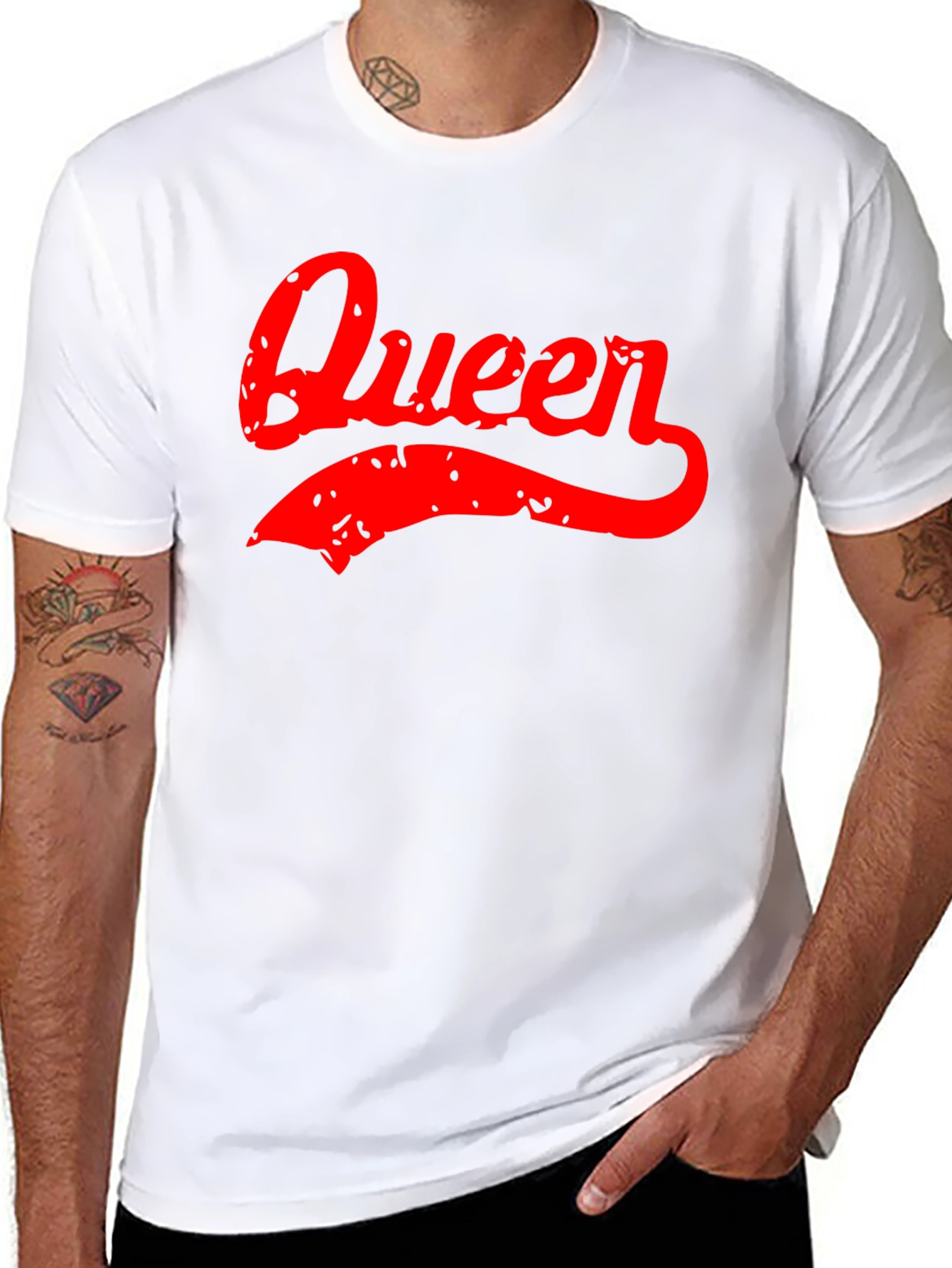 Queen Graphic Tee - Retro Style