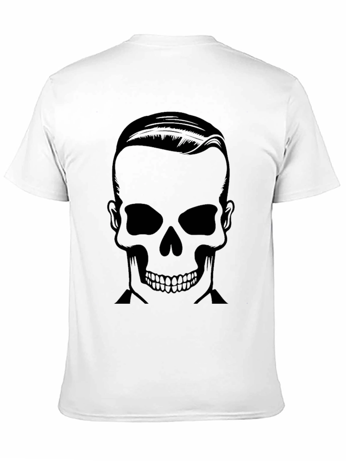 Grave Groom Tee - Stylish Skull Graphic T-Shirt