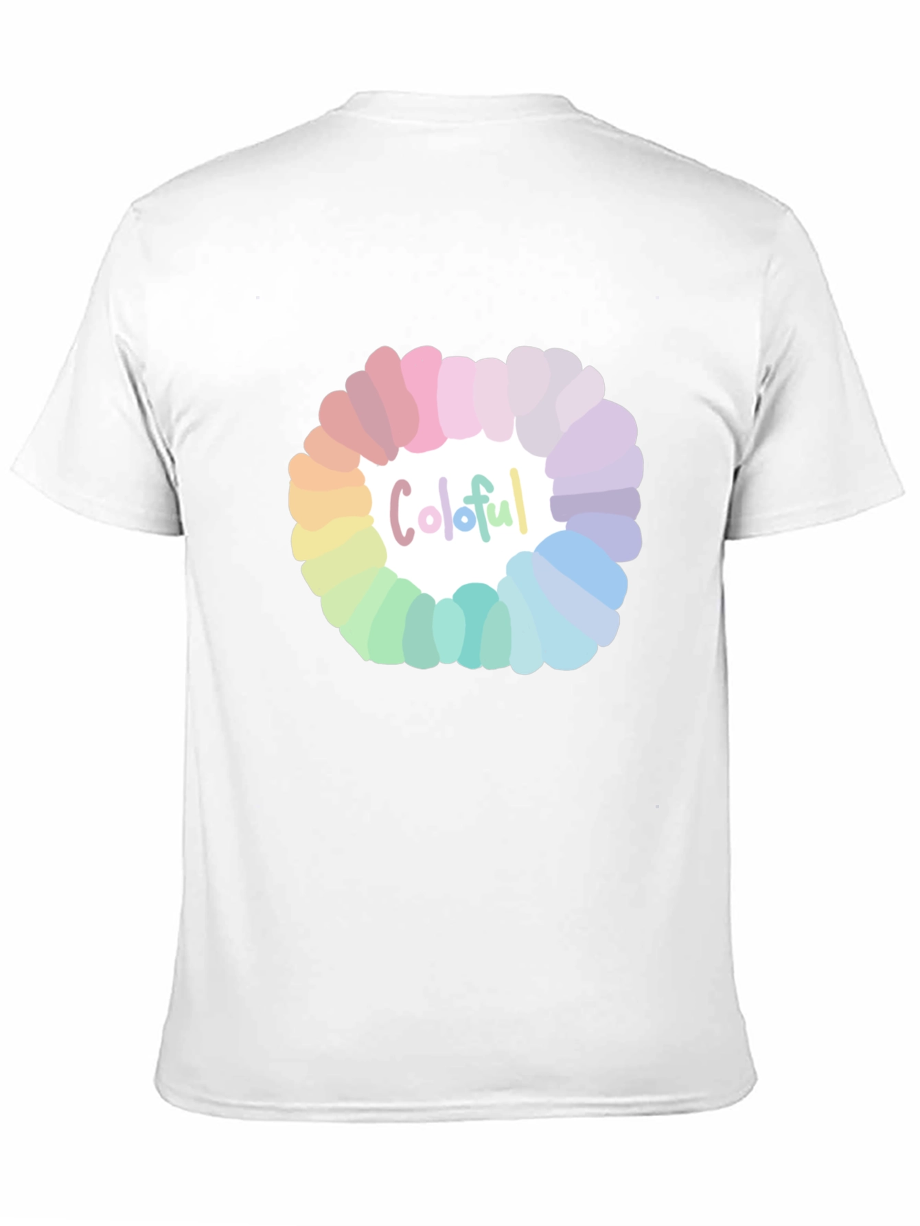 Colorful Circle Graphic T-Shirt