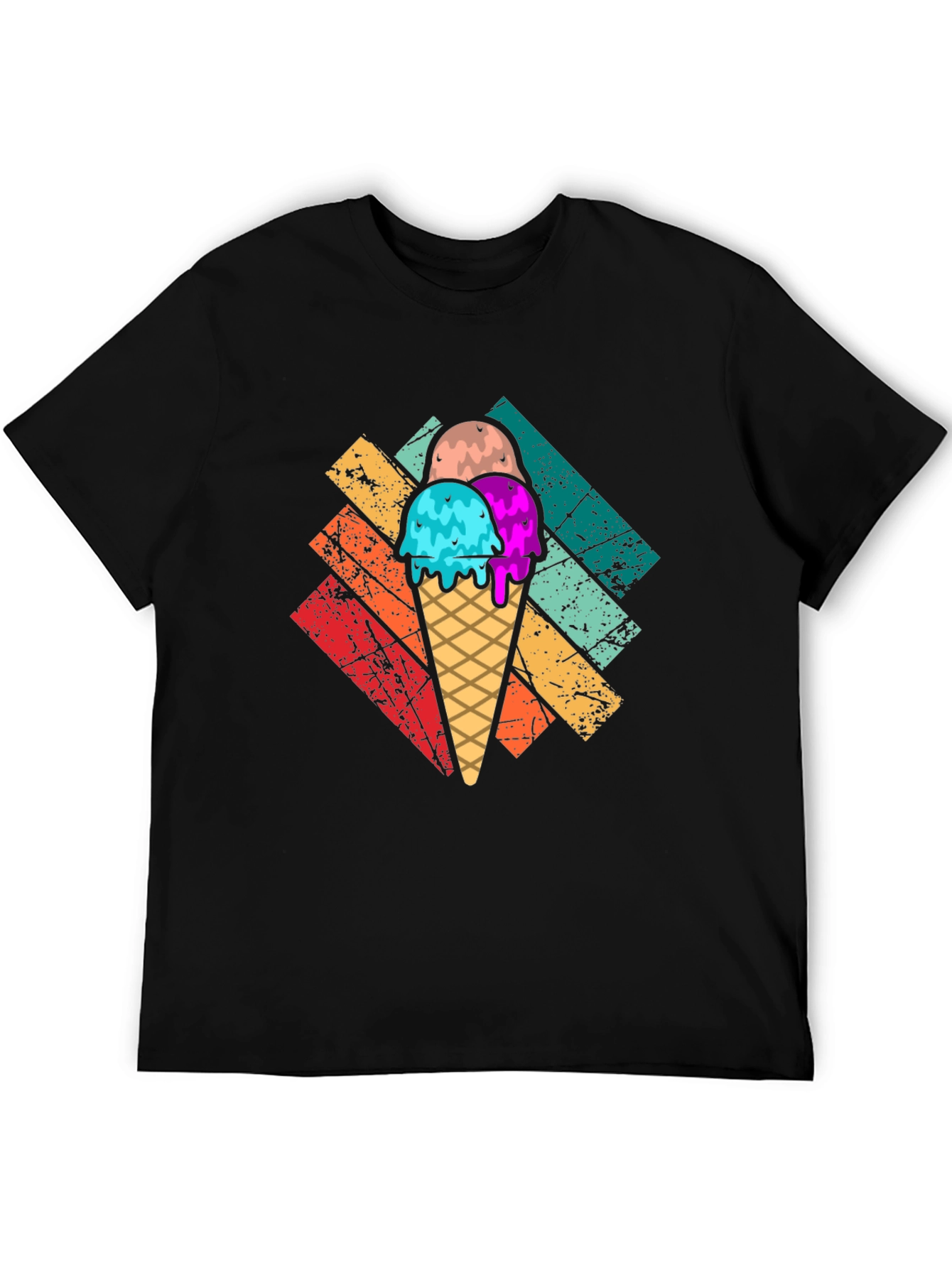 Retro Ice Cream T-Shirt - Fun Summer Style