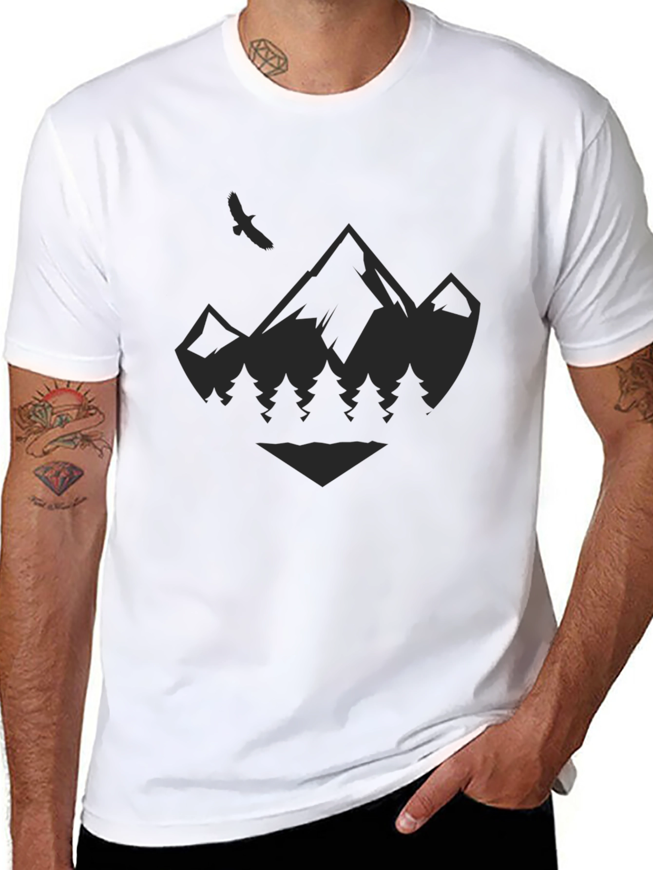 Mountain Adventure T-Shirt - Nature Inspired Design