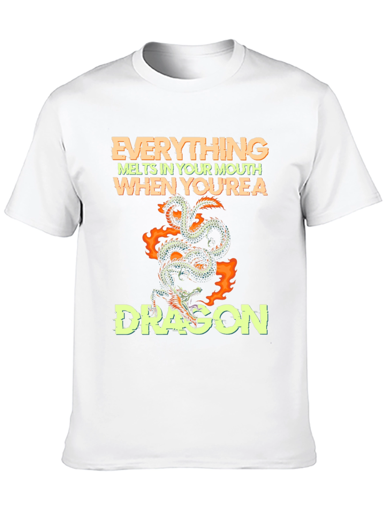 Everything Melts Dragon Graphic Tee