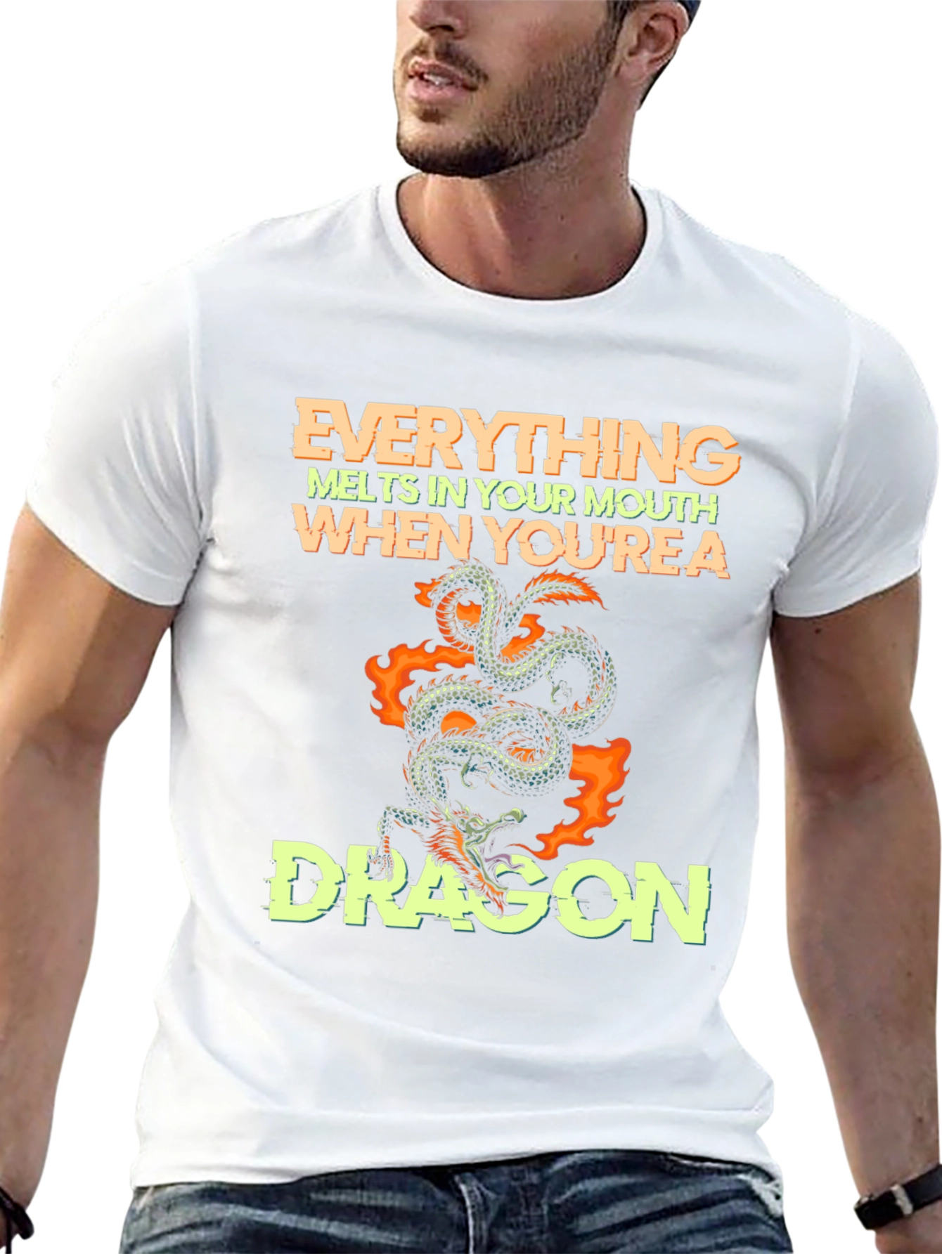 Everything Melts Dragon Graphic Tee