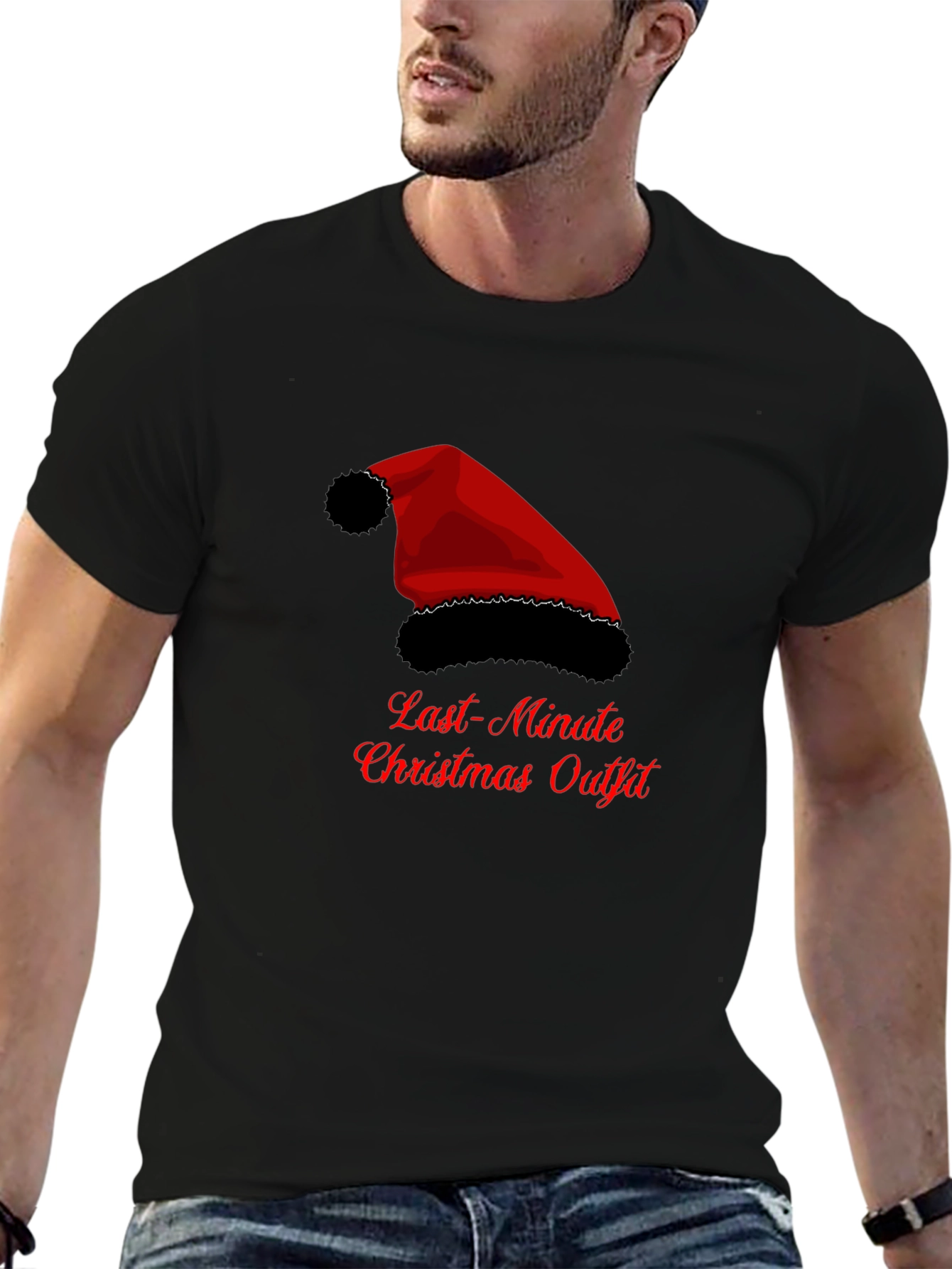 Last-Minute Christmas Outfit T-Shirt - Holiday Tee