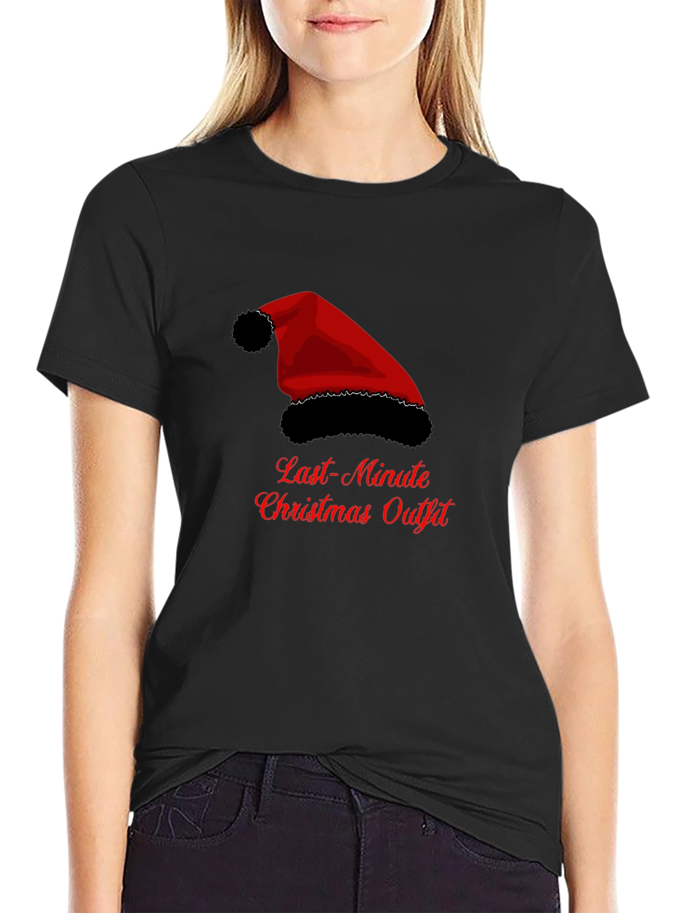 Last-Minute Christmas Outfit T-Shirt - Holiday Tee